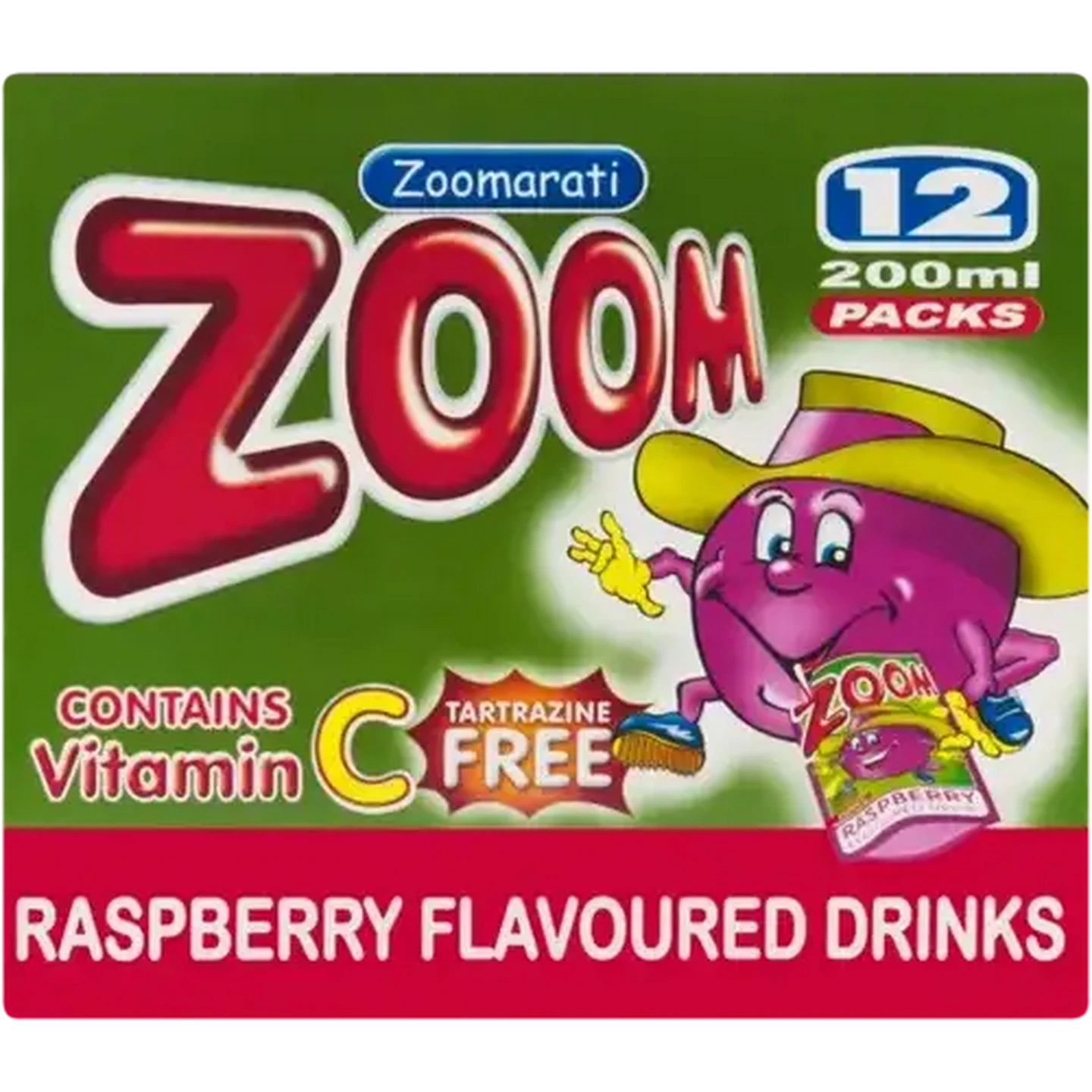 Checkers Sixty60 | Zoomarati Zoom Raspberry Flavoured Juice 12 x 200ml