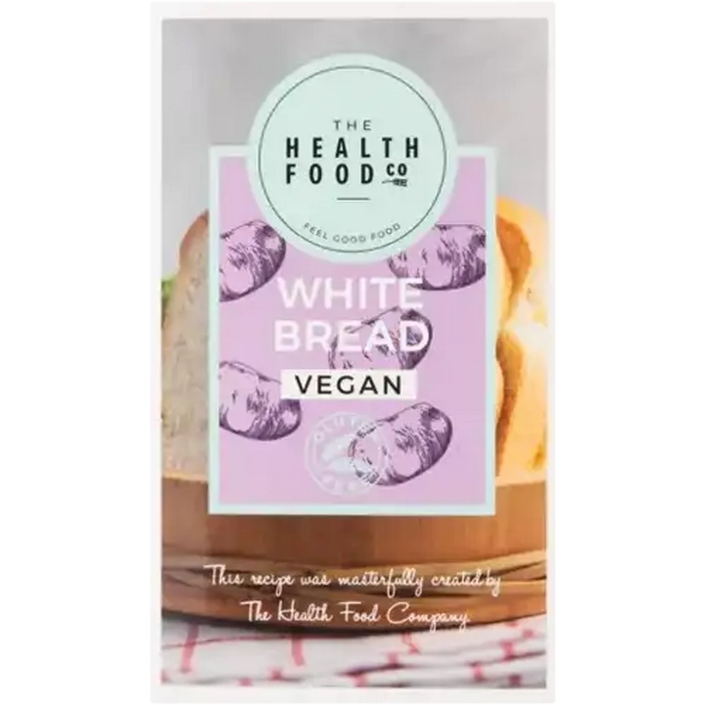 Image of The Health Food Company Frozen Vegan White Bread Loaf 400g