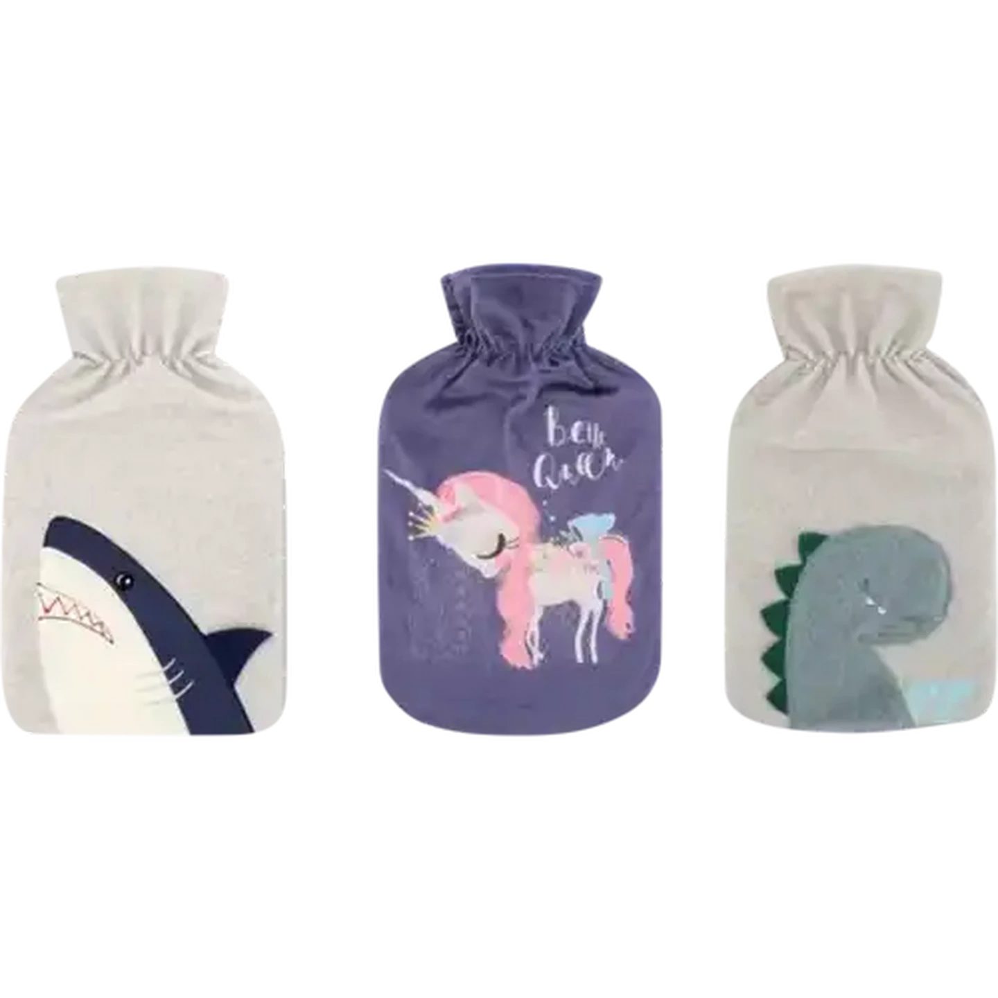 Image of Earnings Hot Water Bottle With Felt Cover 2L (Colour May Vary)