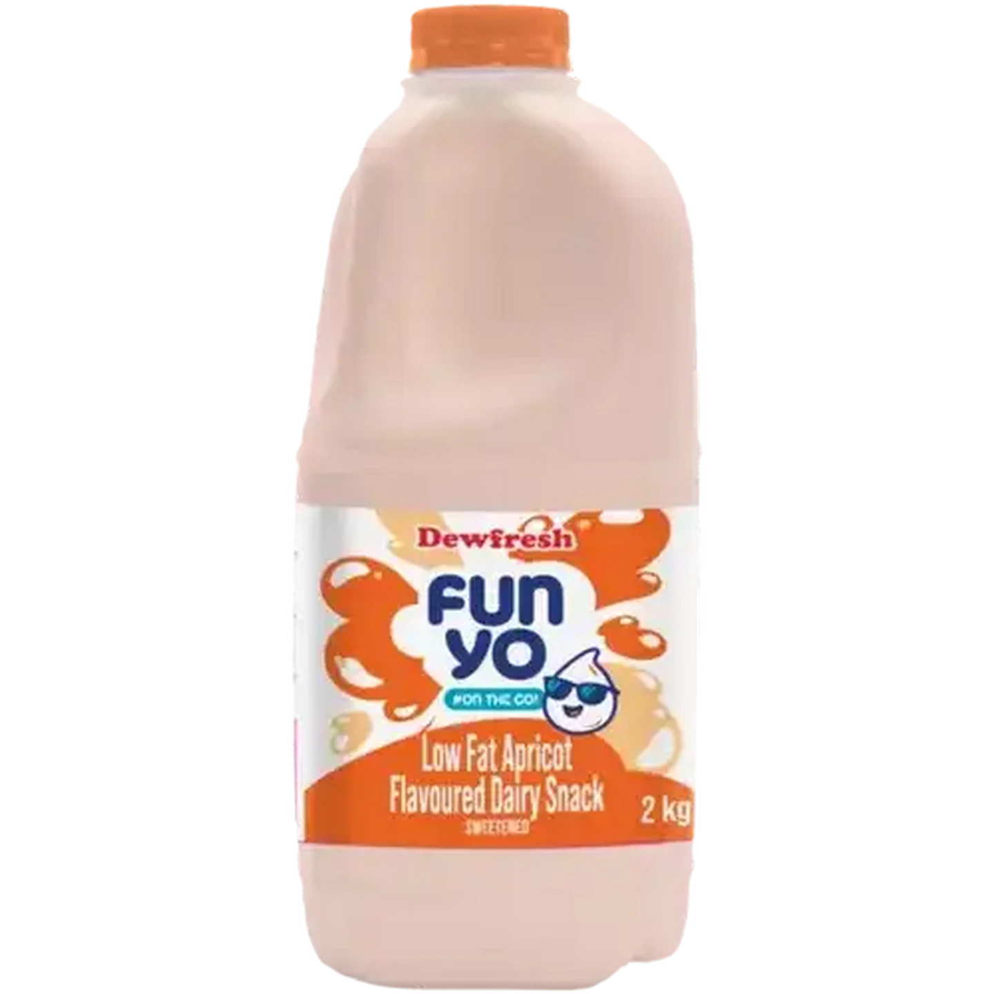 Image of Dewfresh FunYo Apricot Flavoured Low Fat Dairy Snack 2kg