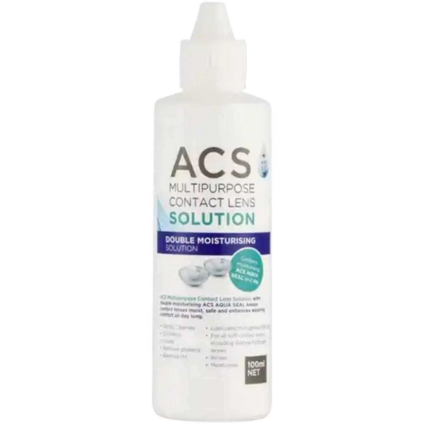 Image of ACS Multipurpose Contact Lens Solution Starter Pack