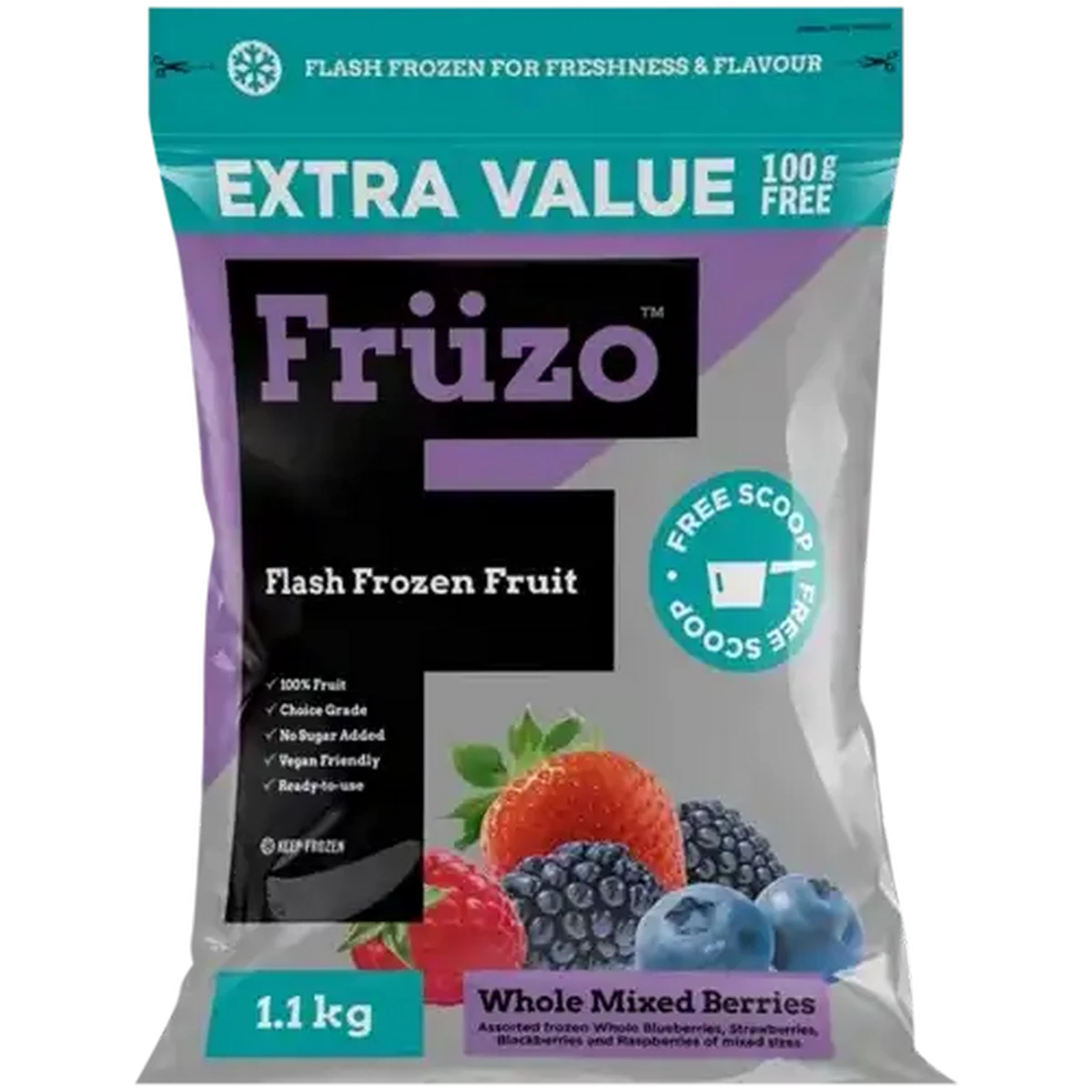 Checkers Sixty60 | Früzo Frozen Whole Mixed Berries 1.1kg