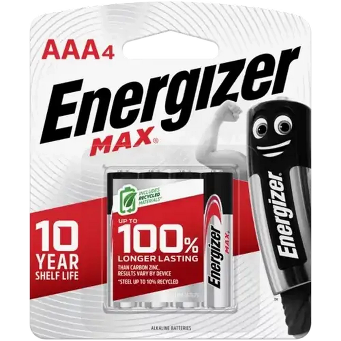 Image of Energizer MAX AAA Alkaline Batteries 4-Pack