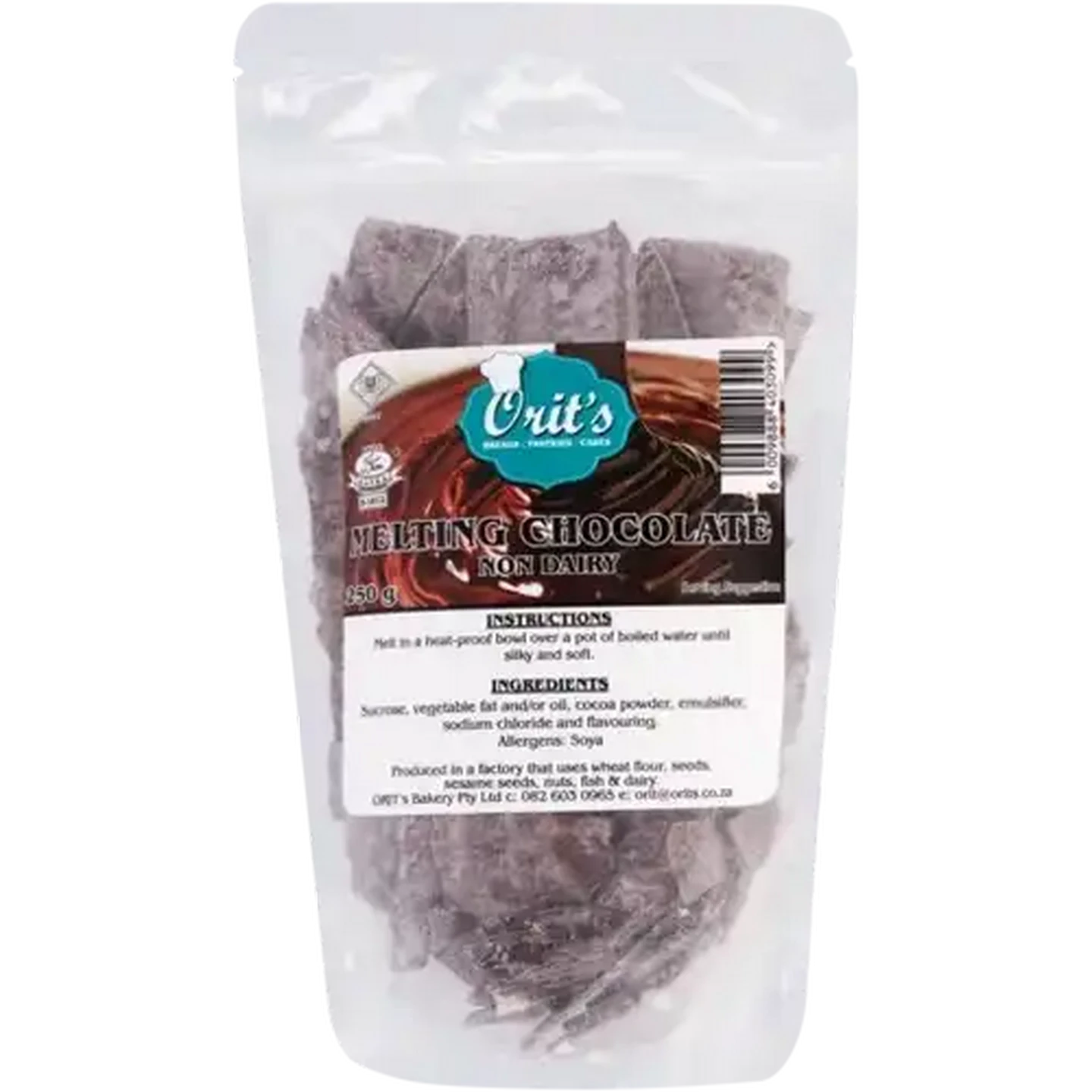 Checkers Sixty60 | Orit's Non Dairy Melting Chocolate 250g