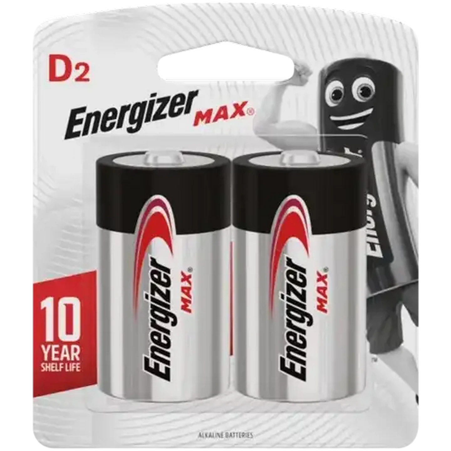 Image of Energizer MAX D Alkaline Batteries 2-Pack