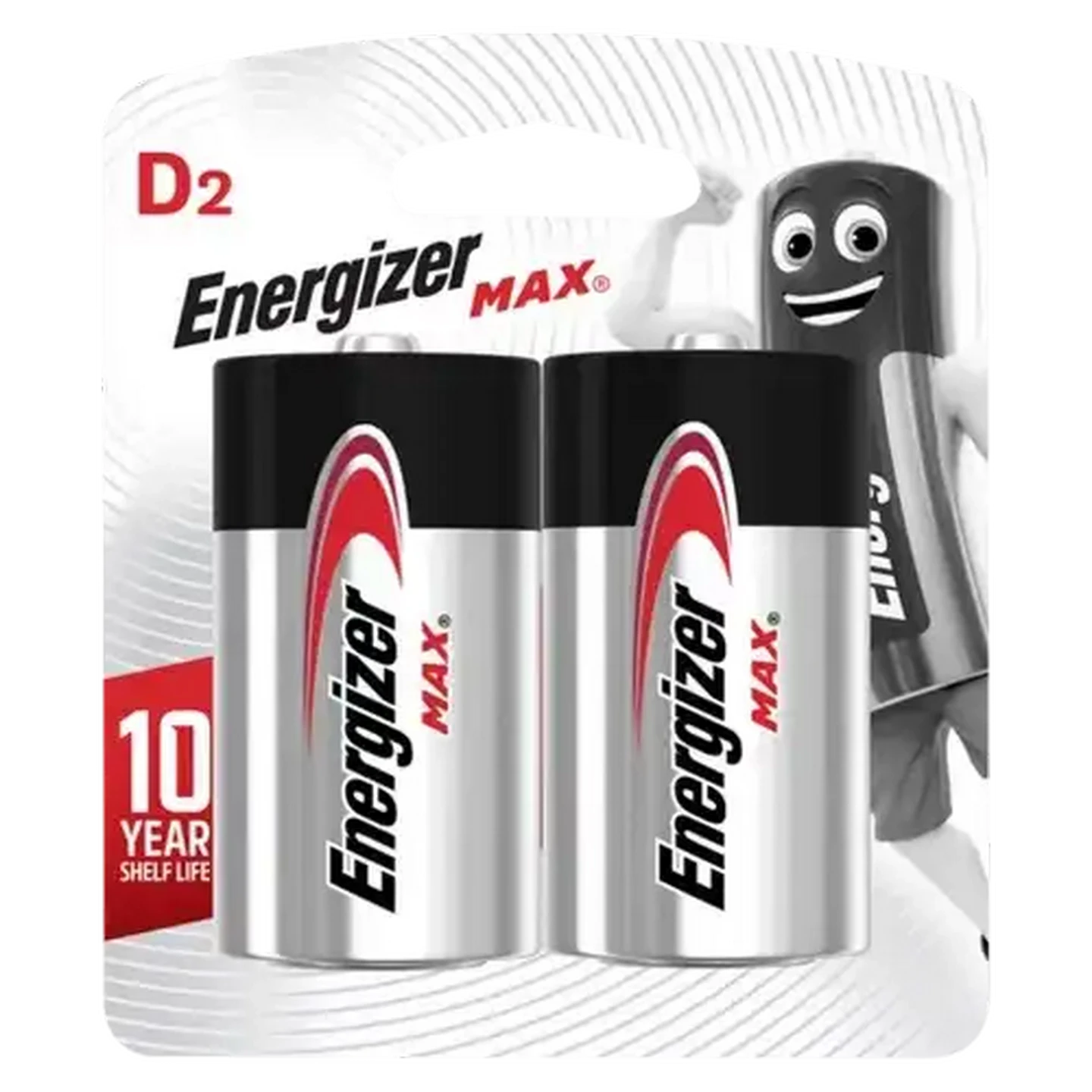 Image of Energizer MAX D2 Batteries 2-Pack