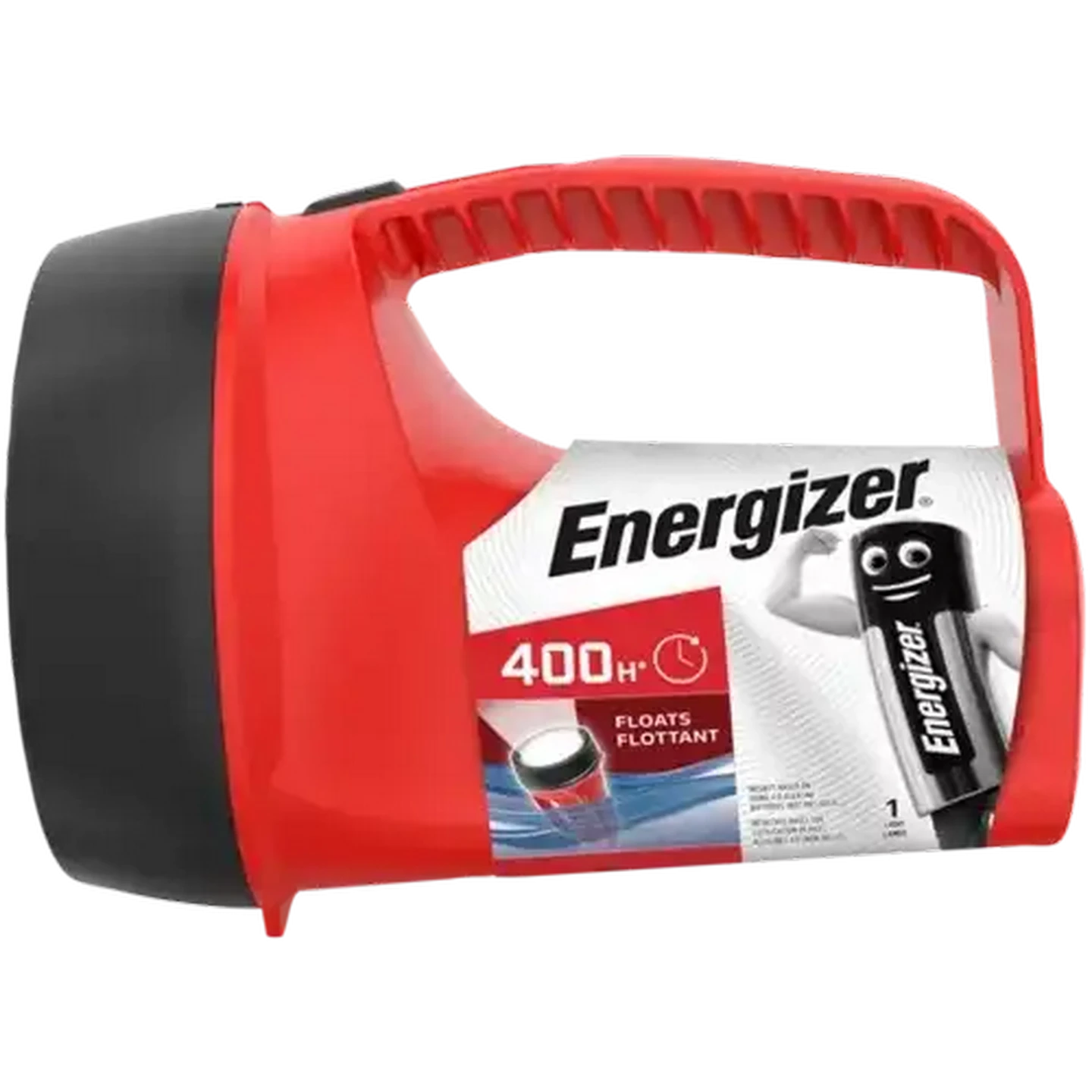 Image of Energizer Red, Black LED Floating Flashlight