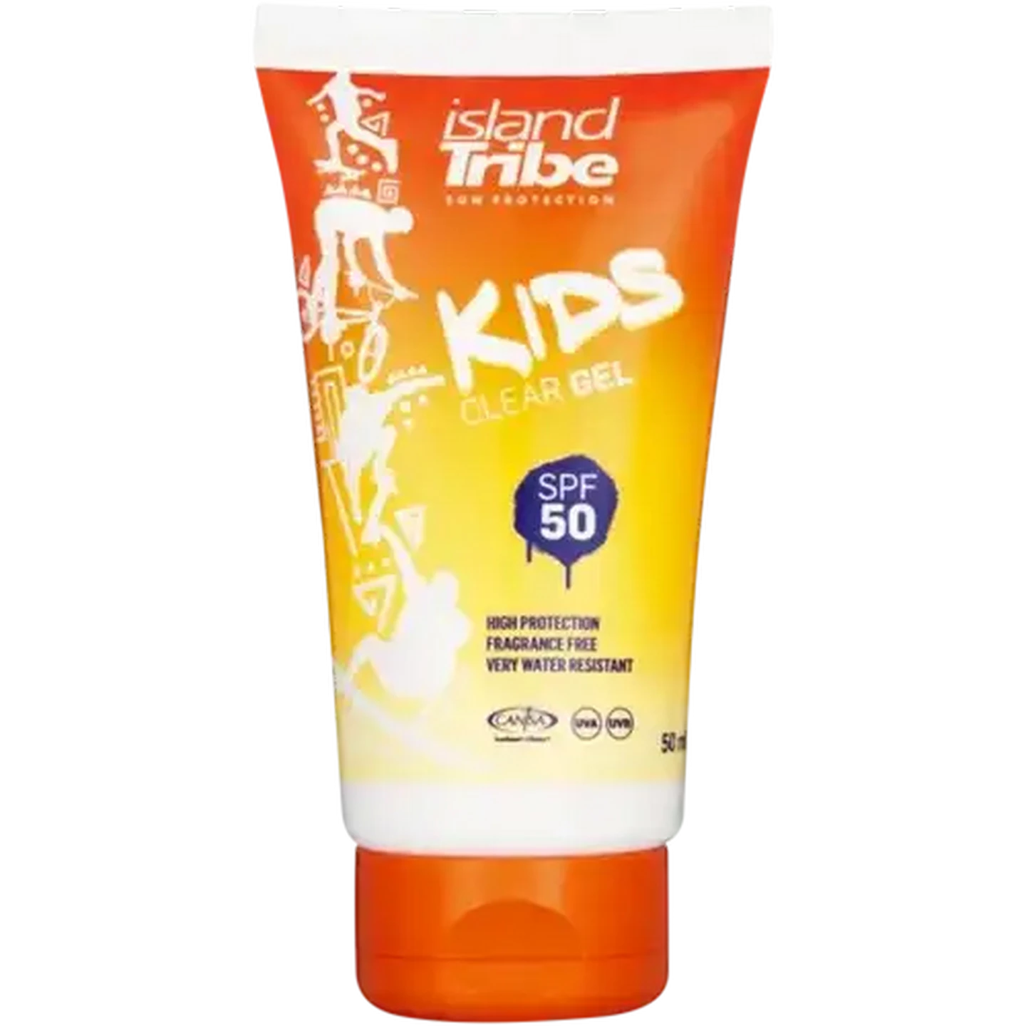 Image of Island Tribe Kids SPF 50 Clear Gel 50ml