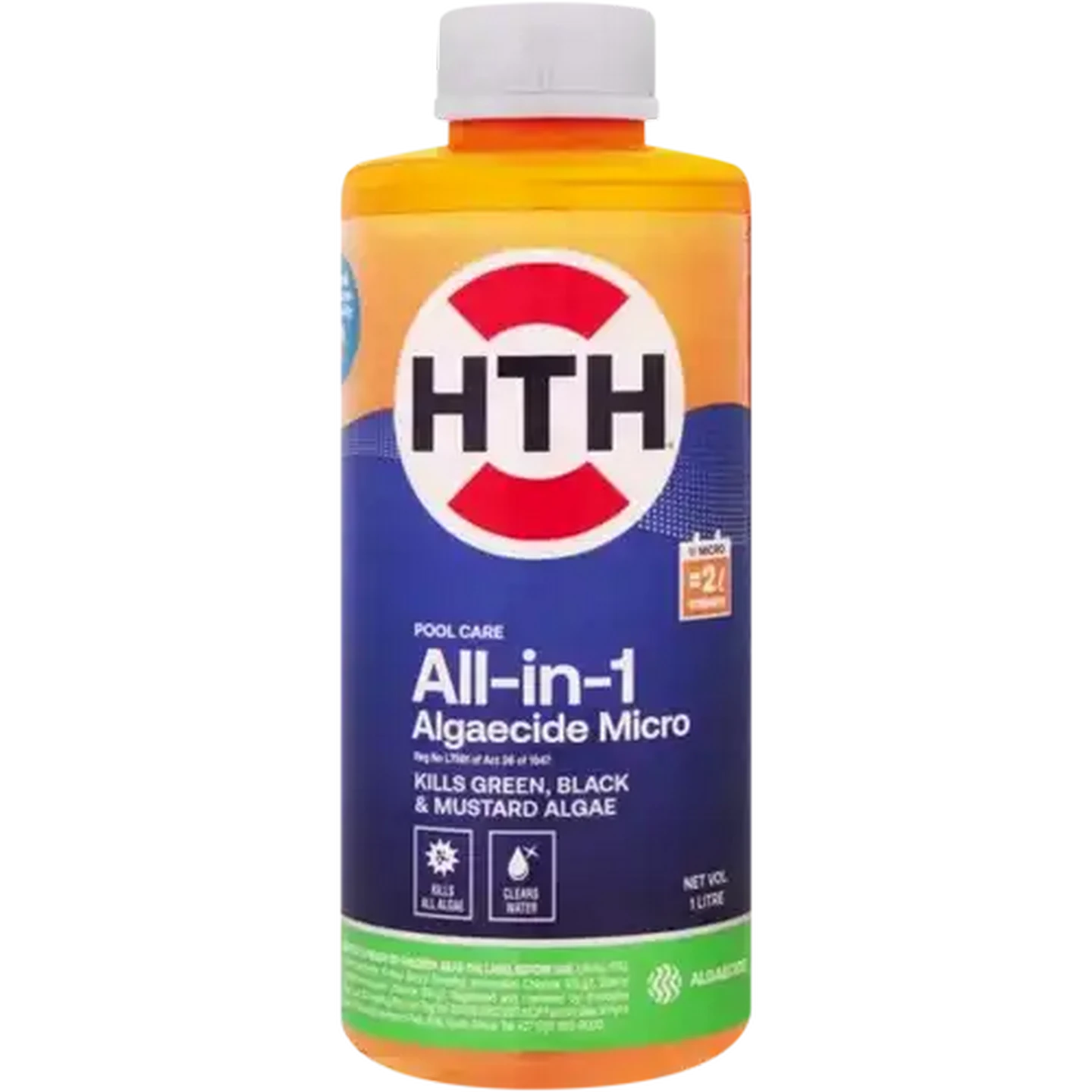 Image of HTH Hosemaster All-in-One Algaecide Micro 1L