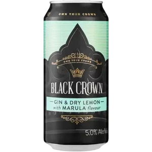 Checkers Sixty60 | Black Crown Gin & Dry Lemon with Marula Spirit