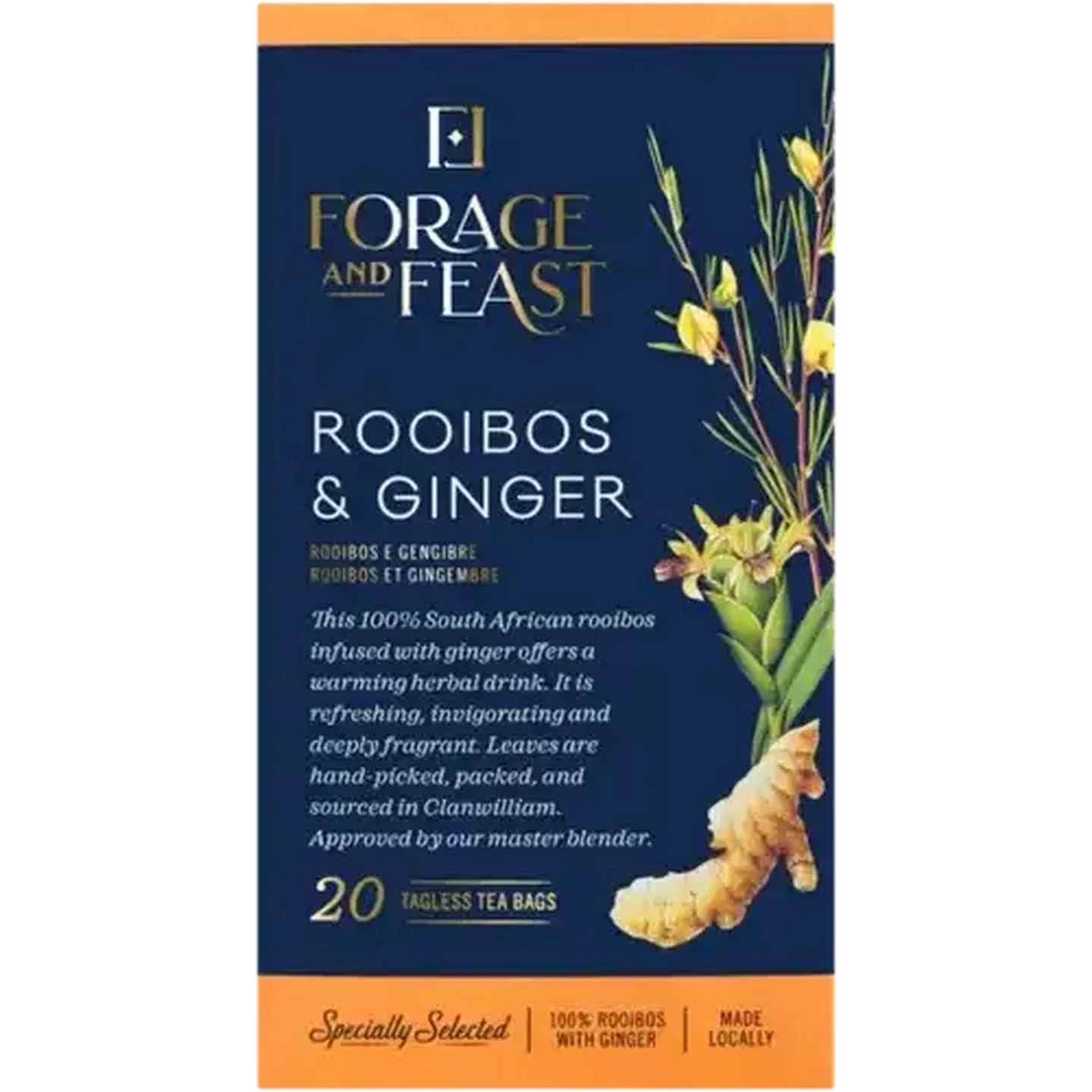 Checkers Sixty60 | Forage And Feast Rooibos & Ginger Tagless