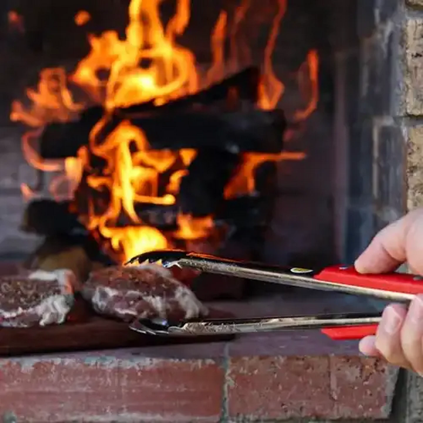 Image of LK's Plastic Handle Tongs