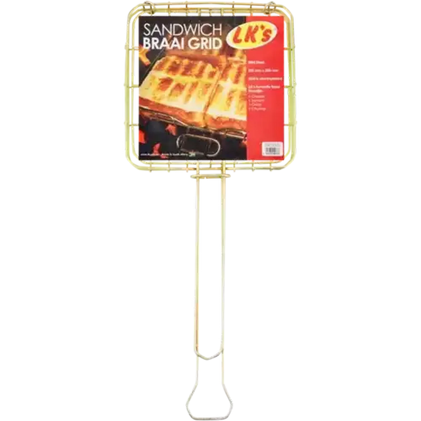 Image of LK's Sandwich Hand Griller 200 x 200mm