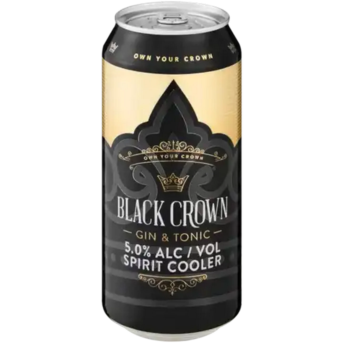 Image of Black Crown Gin & Tonic Spirit Cooler Can 440ml
