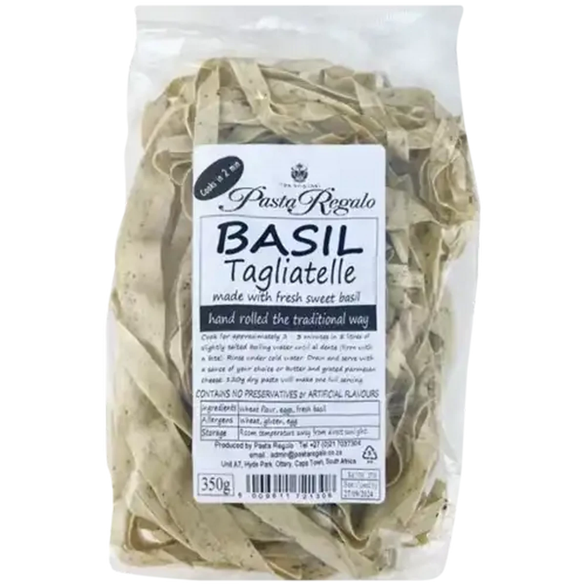Checkers Sixty60 | Pasta Regalo Basil Tagliatelle Pasta 350g