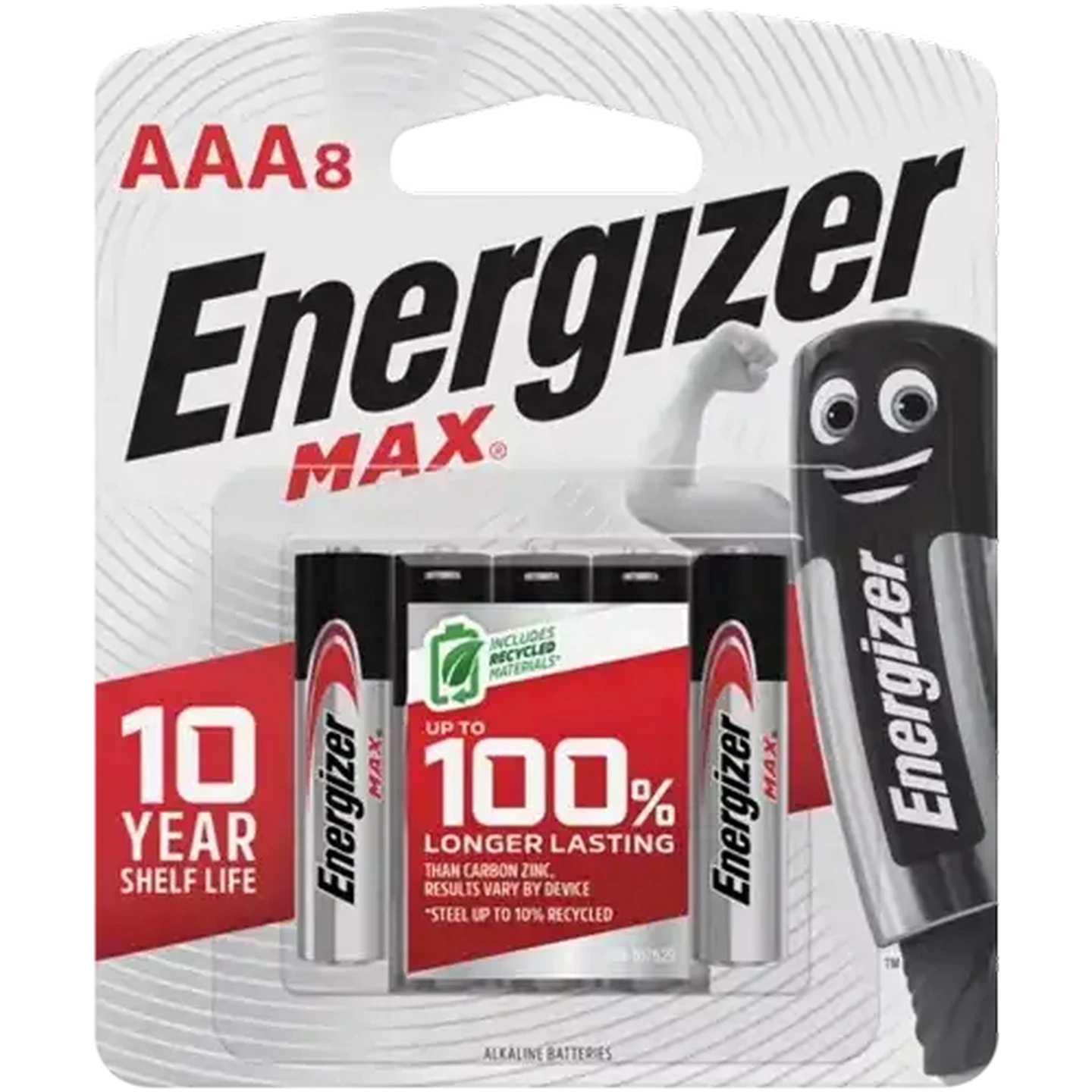 Image of Energizer MAX AAA Alkaline Batteries 8-Pack