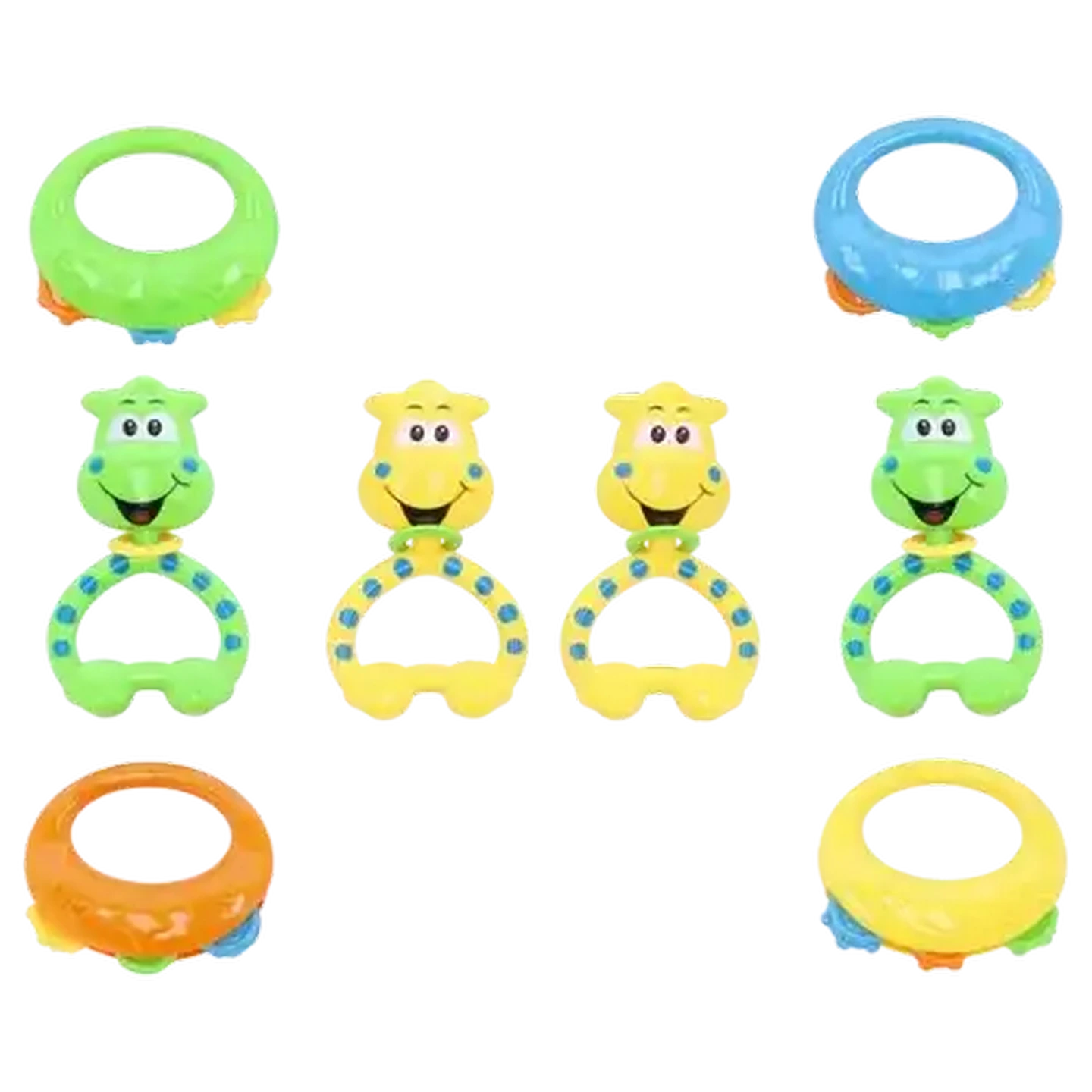 Image of Jolly Tots Rattle Set 2-Pack 3 Months + (Colour May Vary)
