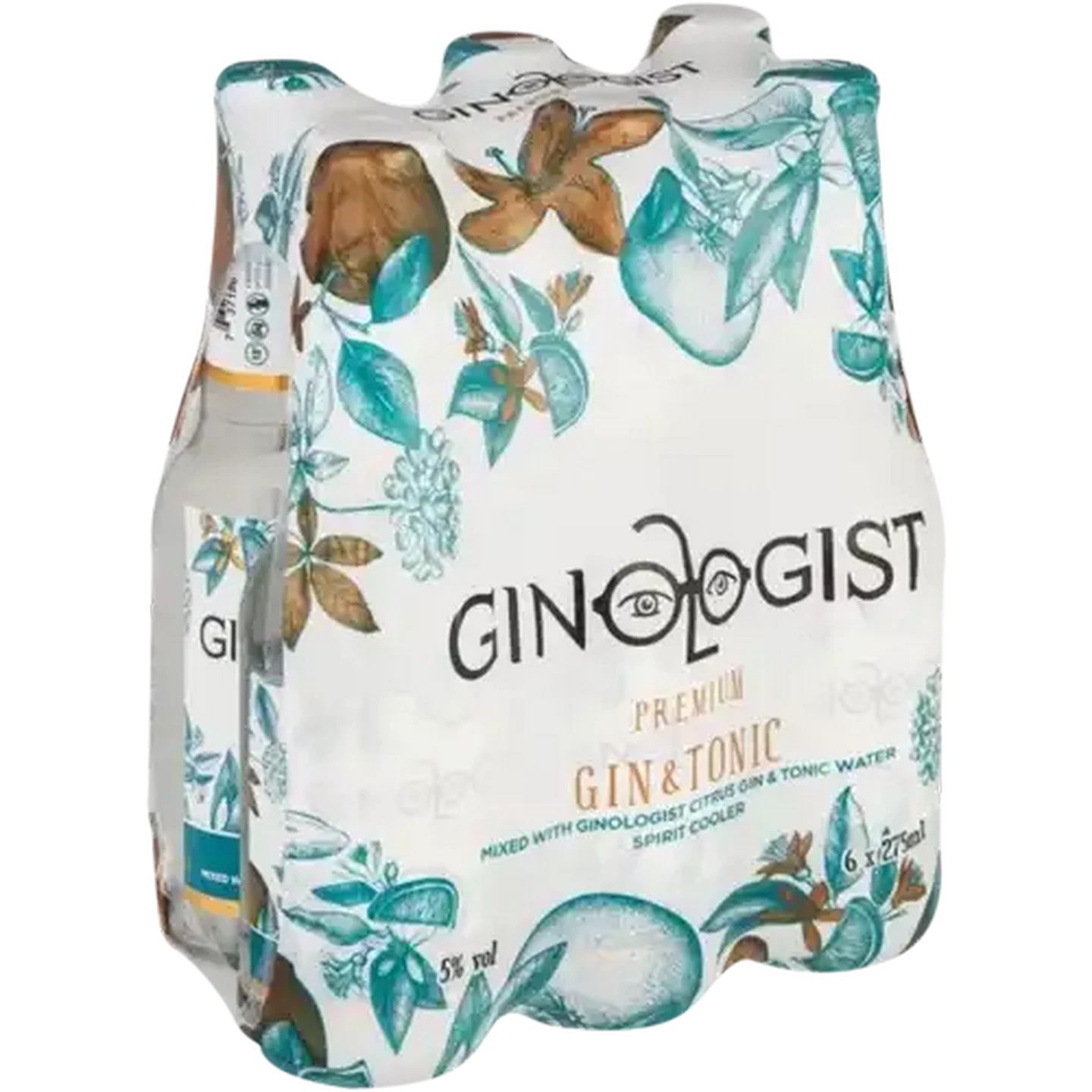 Checkers Sixty60 | Ginologist Gin & Tonic Cooler Bottles 6 x 275ml