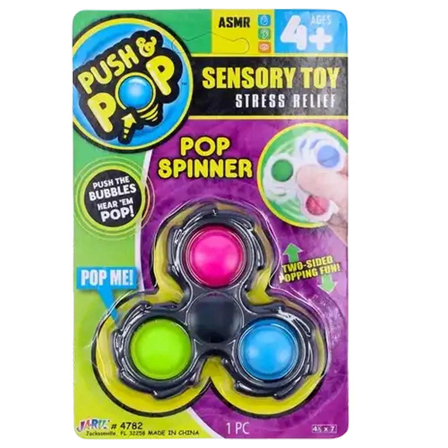 Checkers Sixty60 | Push & Pop Pop Spinner