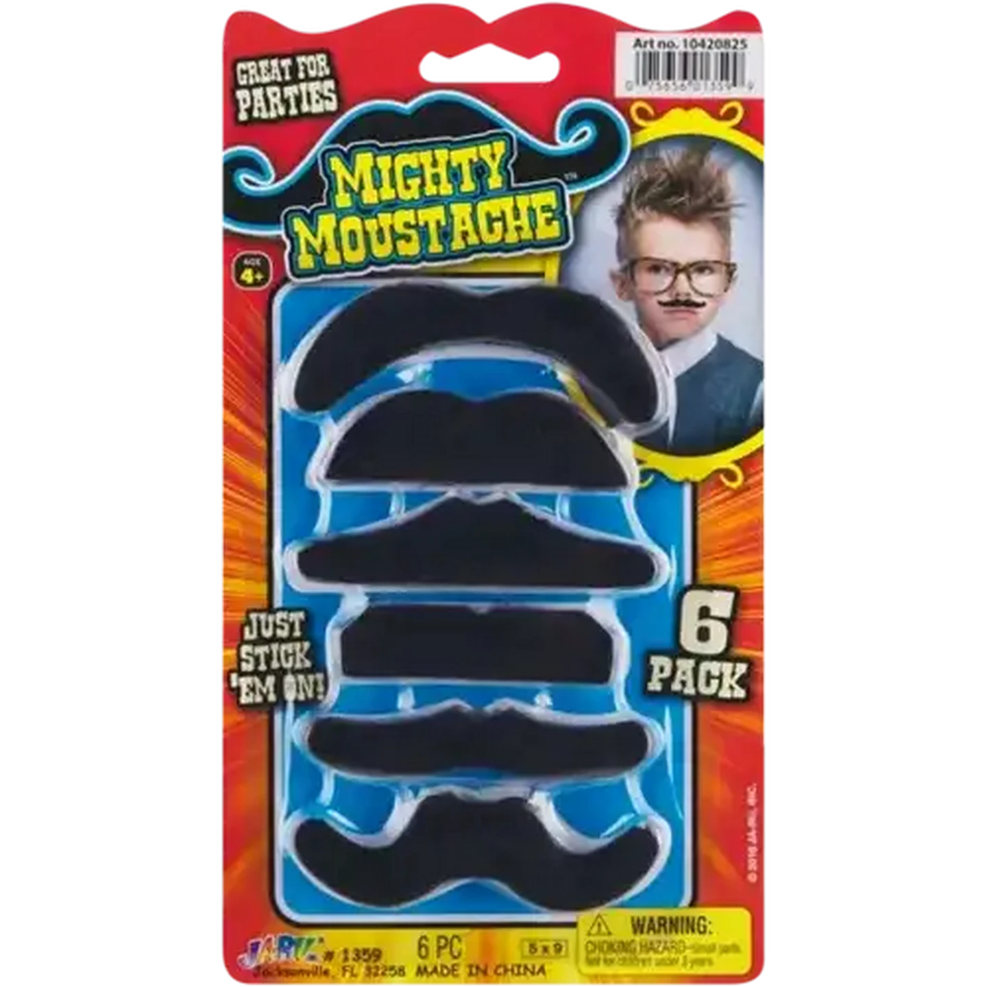 Checkers Sixty60 | Ja-Ru Mighty Moustache 6-Pack