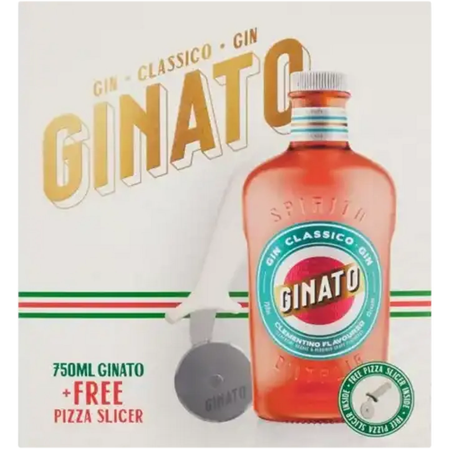 Checkers Sixty60 | Ginato Clementino Flavoured Gin 750ml Gift Pack