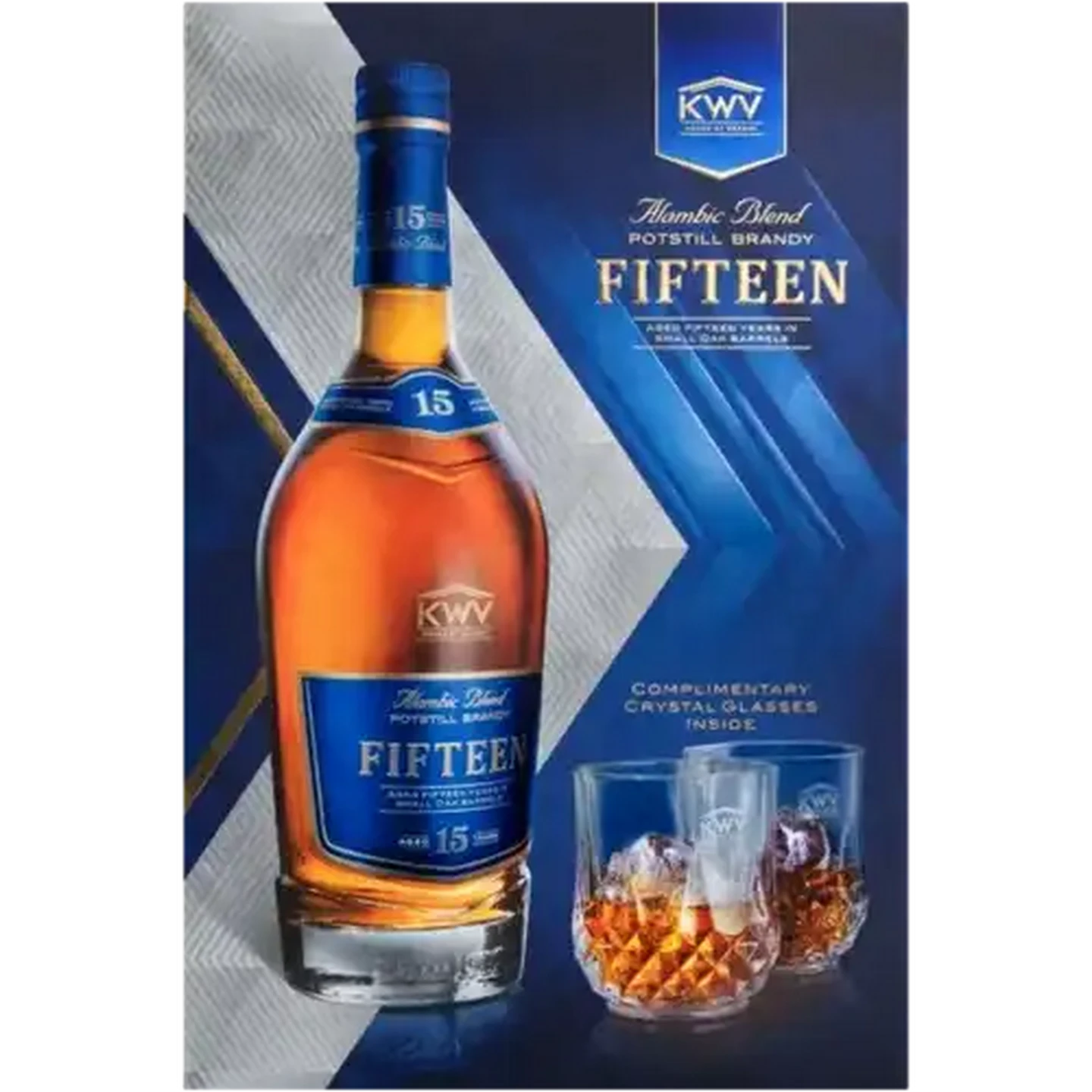 Checkers Sixty60 | KWV 15 Year Old Brandy 750ml Gift Set