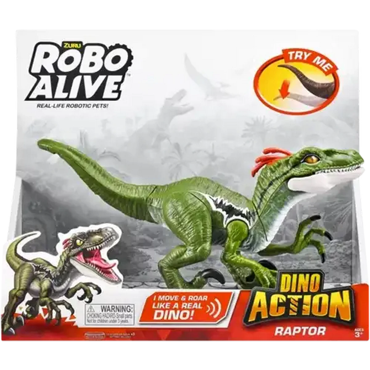 Checkers Sixty60 | Robo Alive Raptor Dino Action