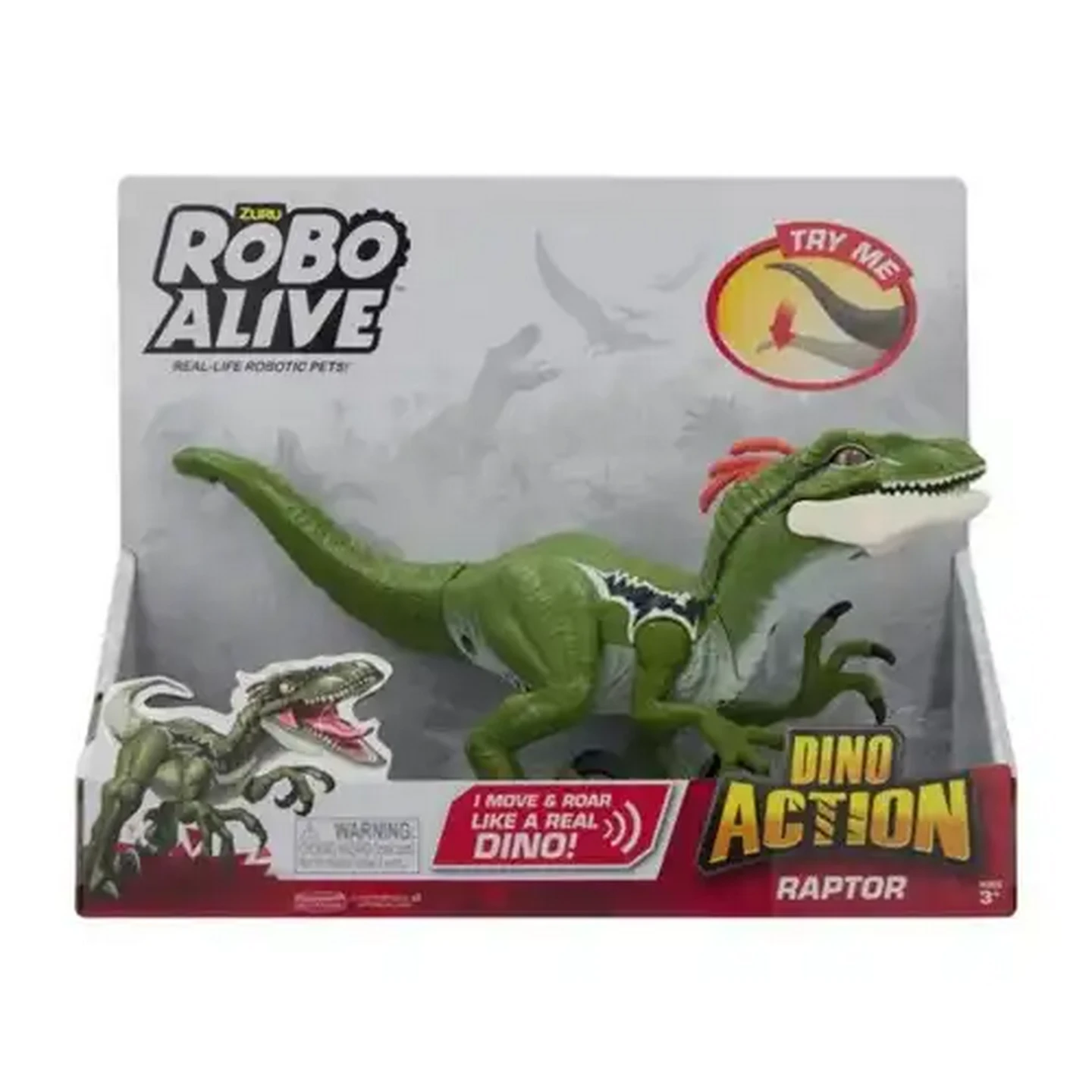 Checkers Sixty60 | Robo Alive Raptor Dino Action