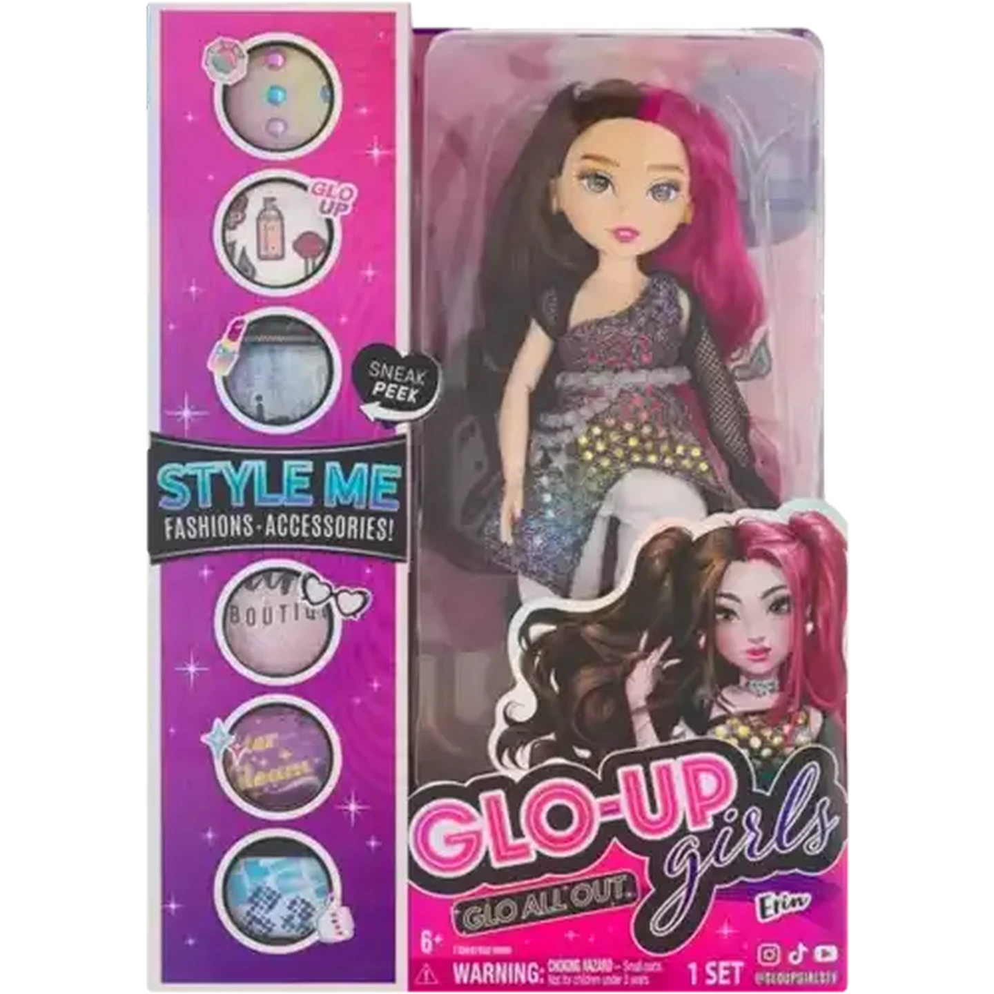 Image of GLO-UP GirlsErin Doll Box