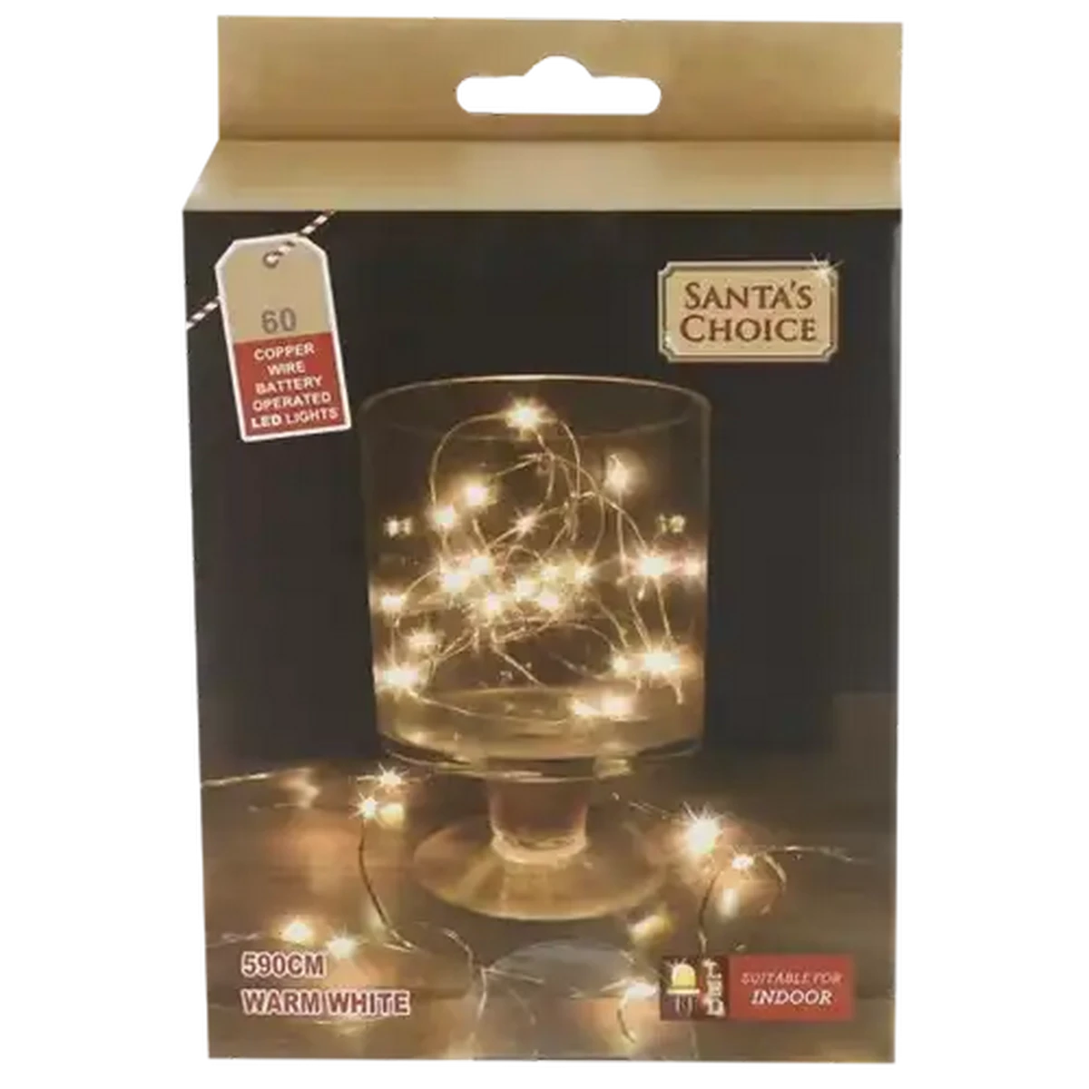 Shoprite ZA | Santa's Choice Copper Wire Battery-Operated LED