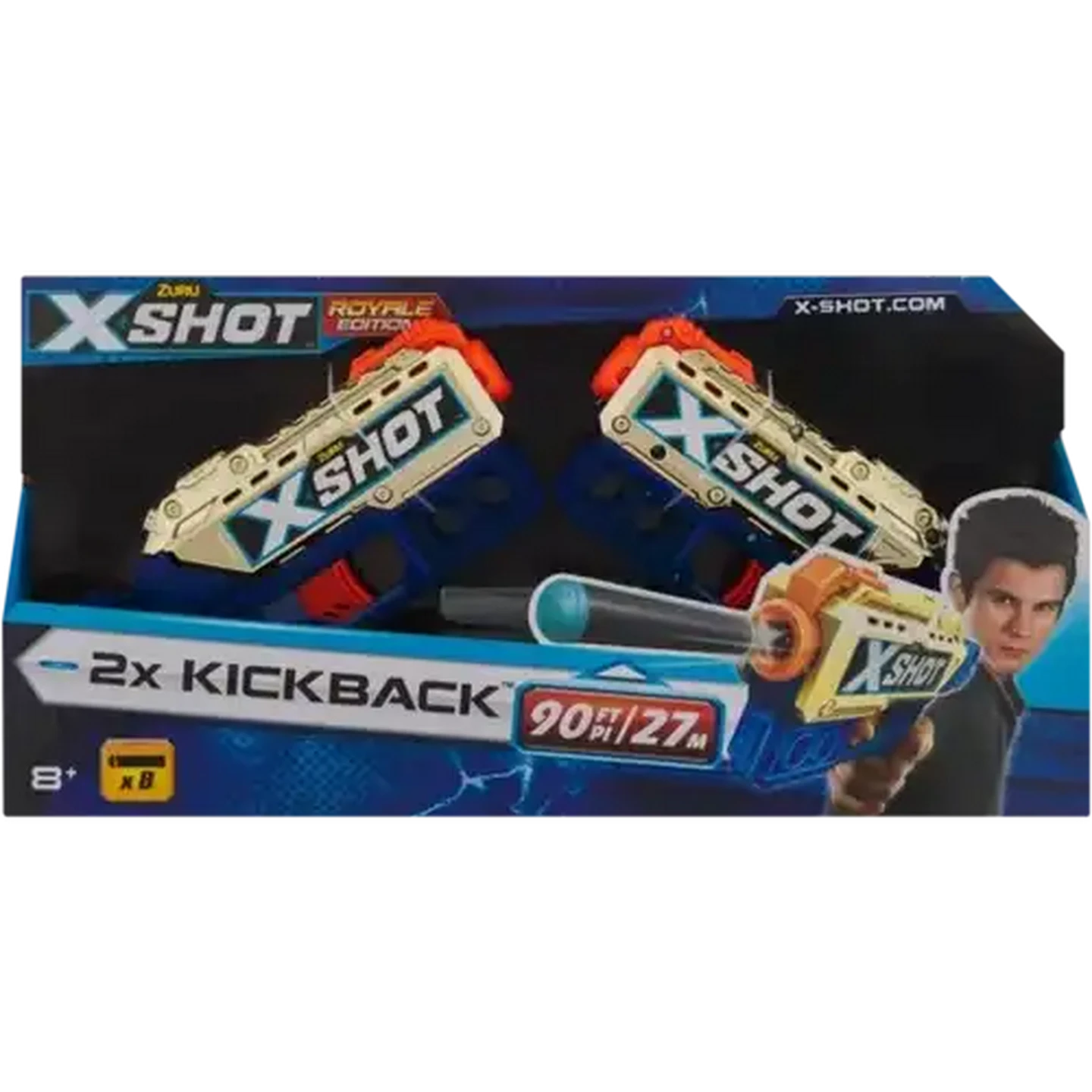 Checkers Sixty60 | XSHOT 2x Kickback Blaster Gun Set 2-Pack