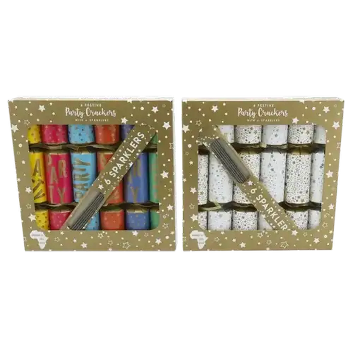 Checkers Sixty60 | Christmas Crackers with Sparklers 6 Piece