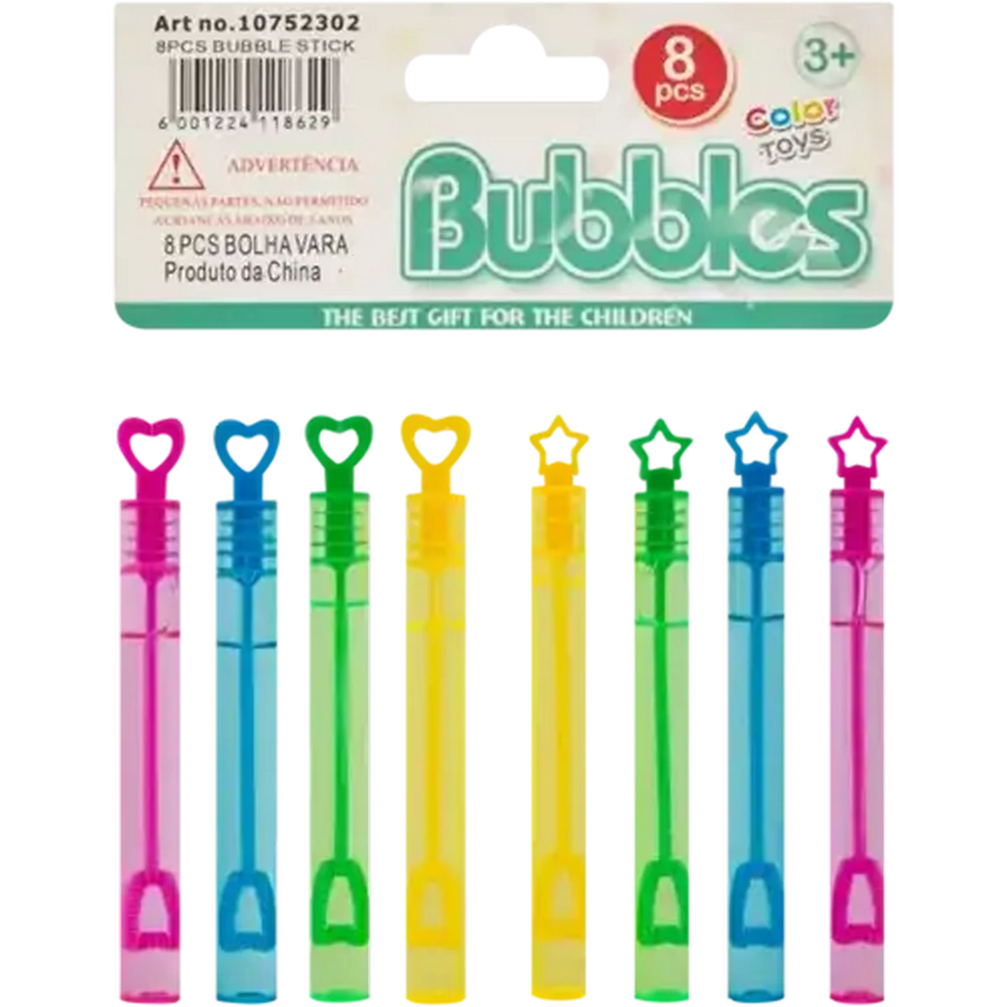 Image of Bubbles Sticks 8-Piece