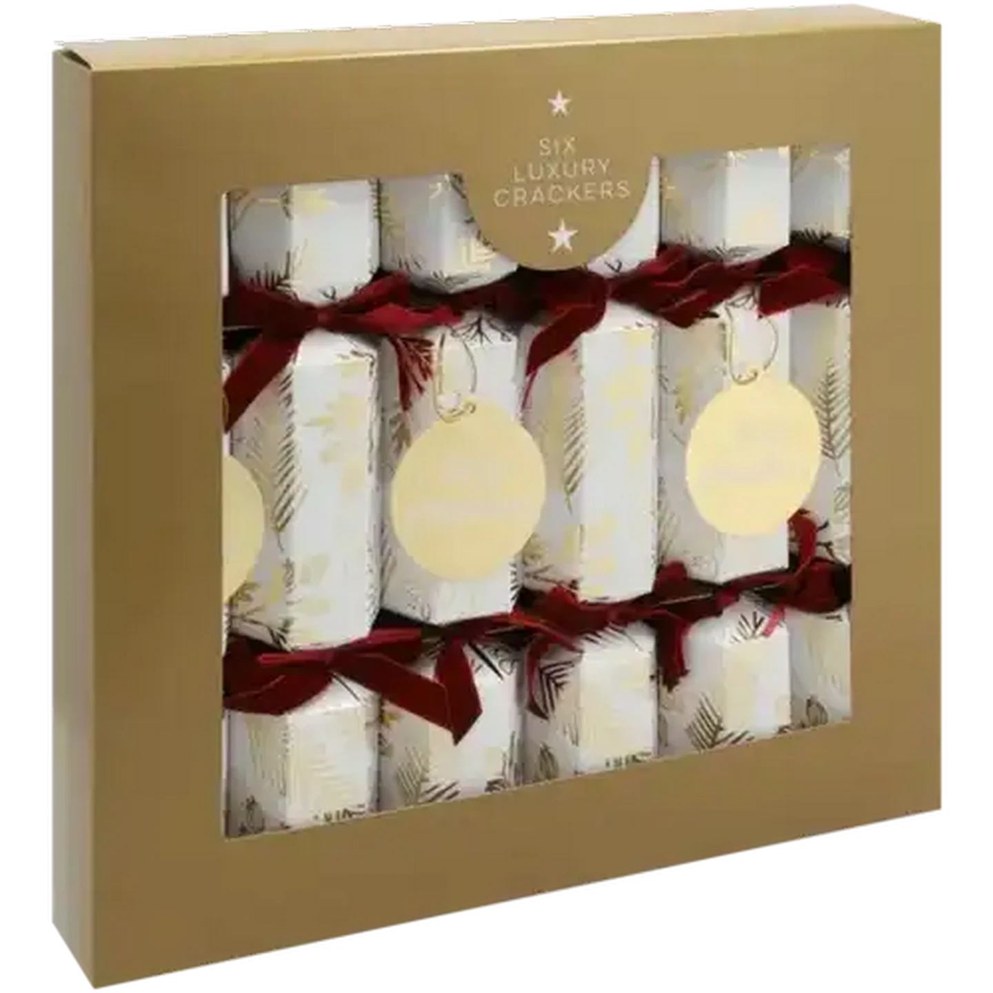 Image of Christmas Luxury Crackers 6 Piece