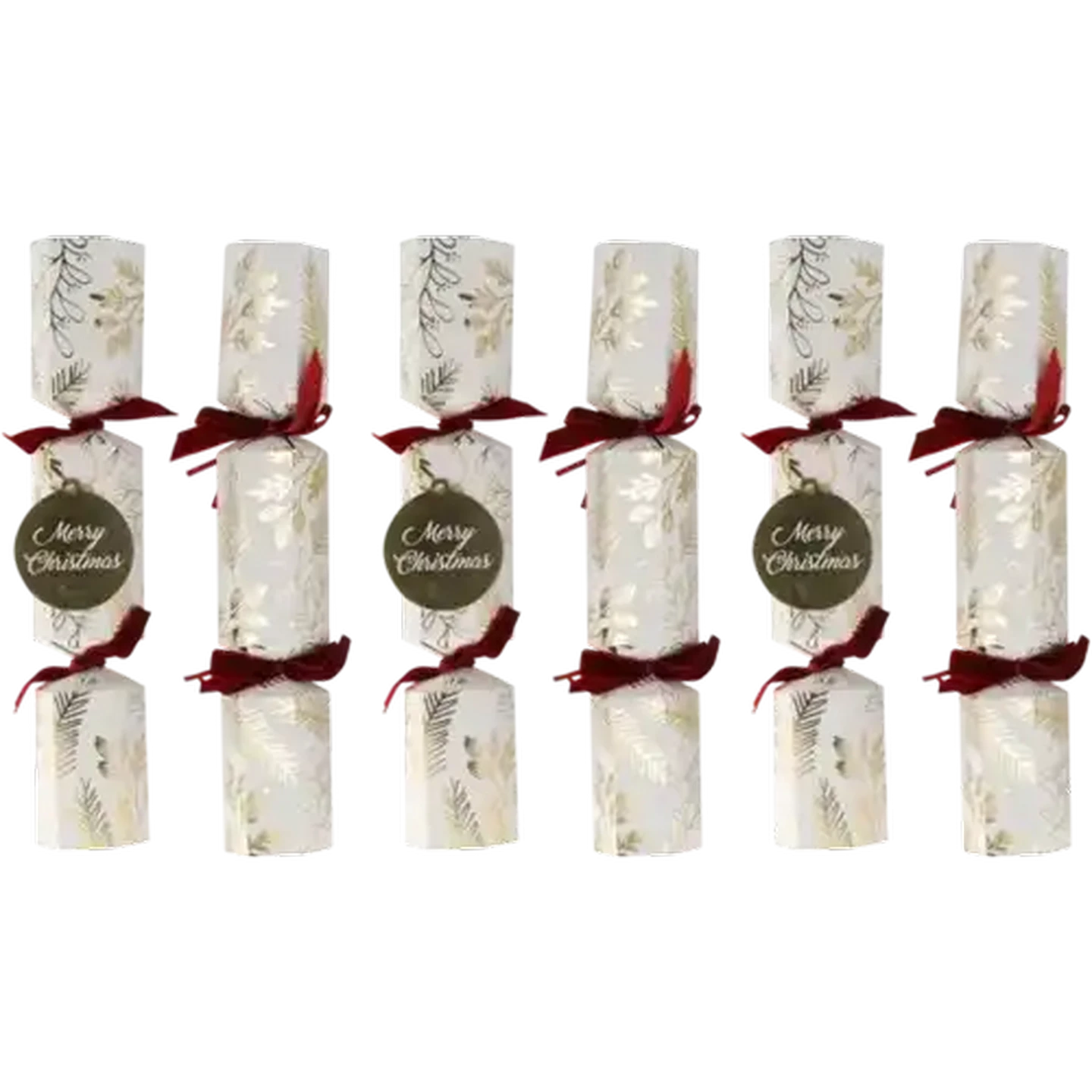 Image of Christmas Luxury Crackers 6 Piece