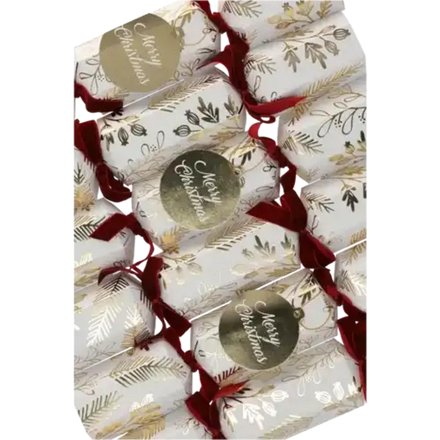 Image of Christmas Luxury Crackers 6 Piece
