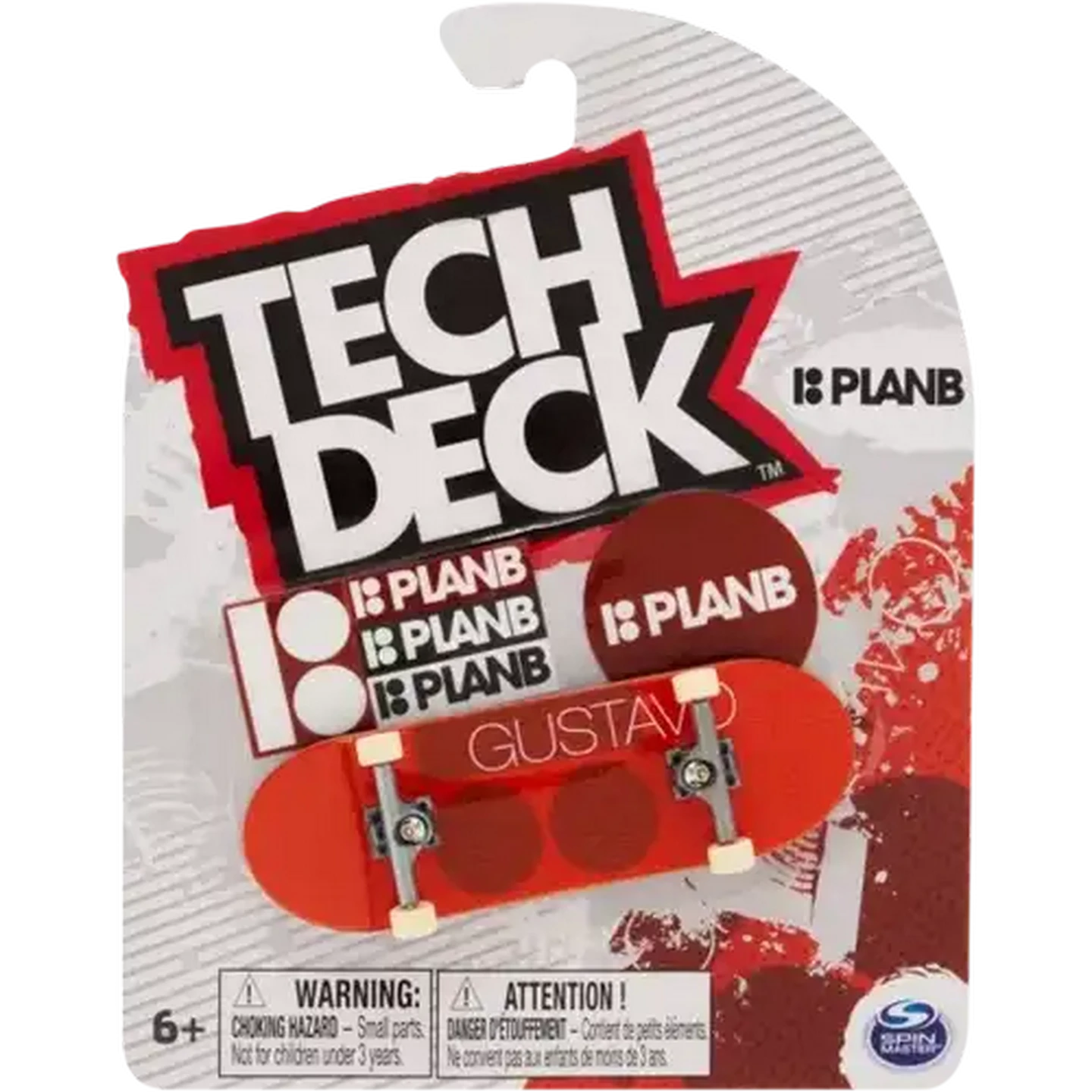 Checkers Sixty60 | Tech Deck Hopps Finger Skateboard (Design May Vary)