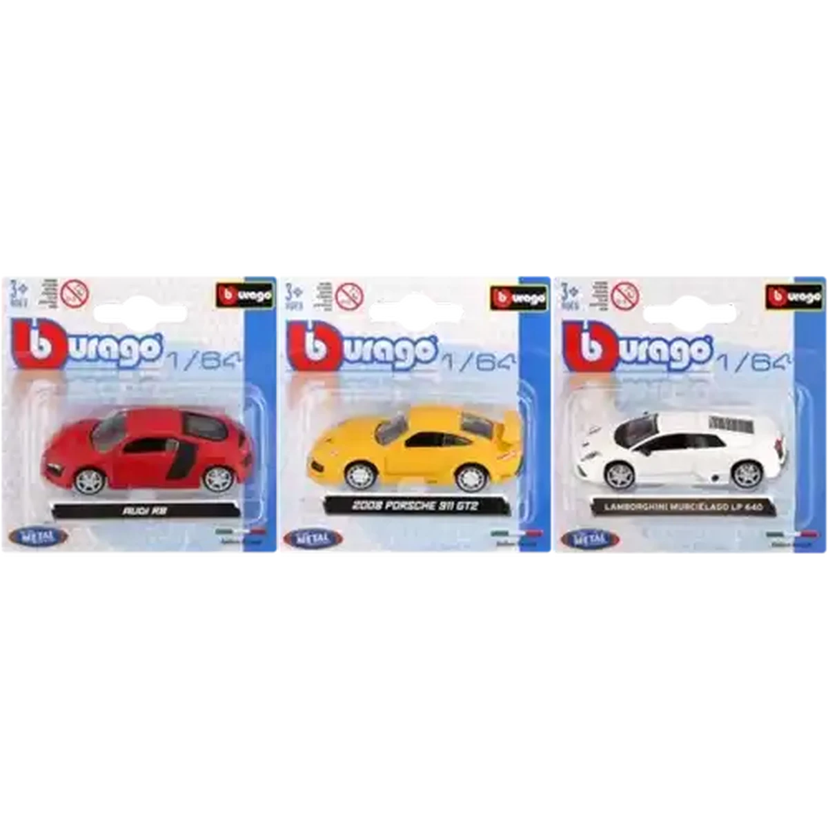 Checkers Sixty60 | Bburago Die Cast Metal Toy Car 1:64 (Type May
