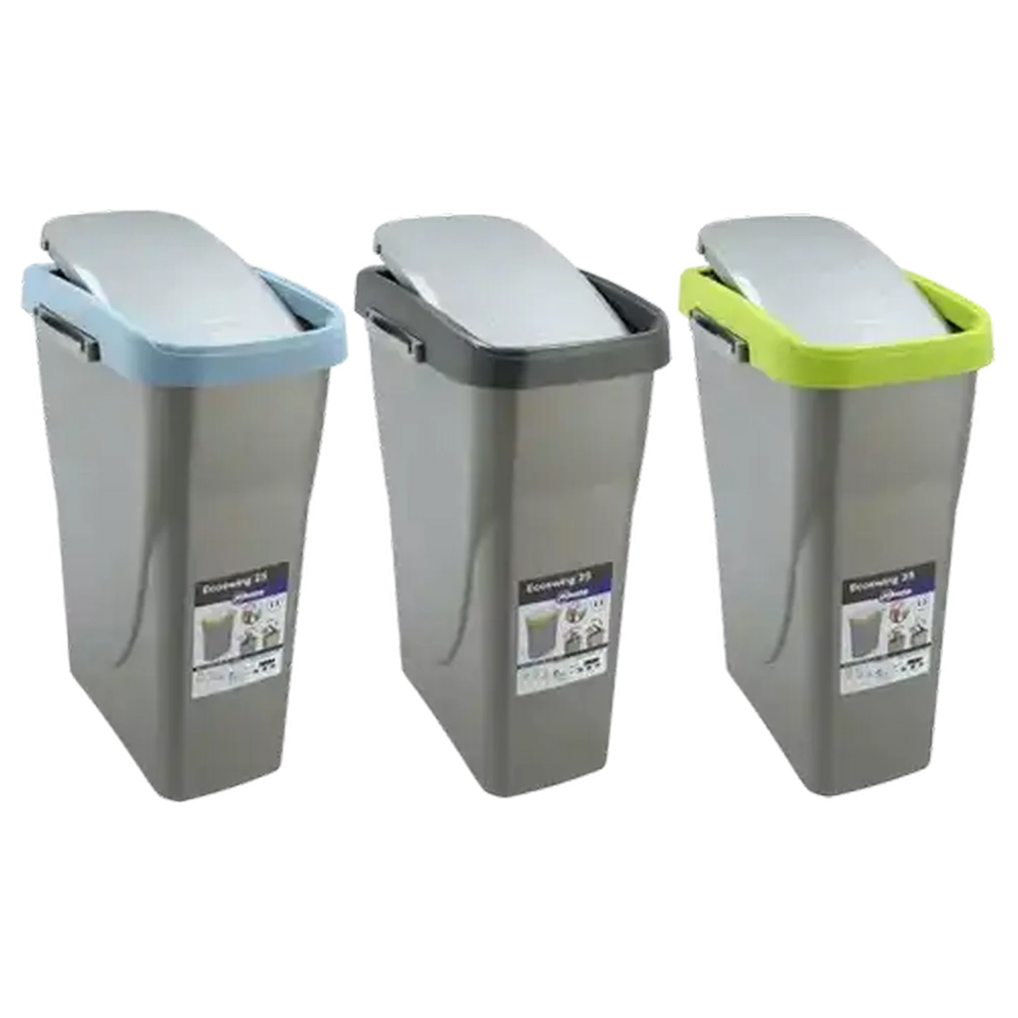 Image of M-Home Ecoswing Bin 25L (Colour May Vary)