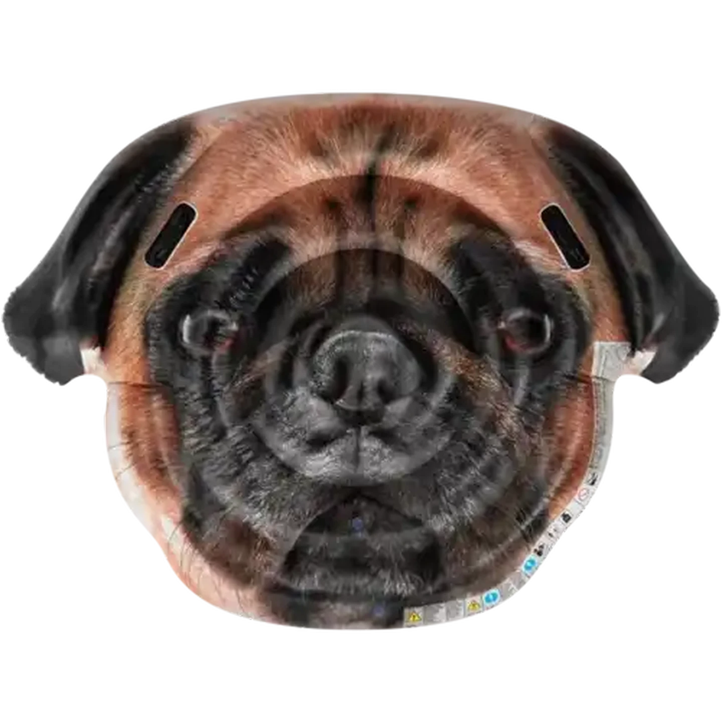 Image of Intex Pug Face Island Inflatable 173 x 130cm