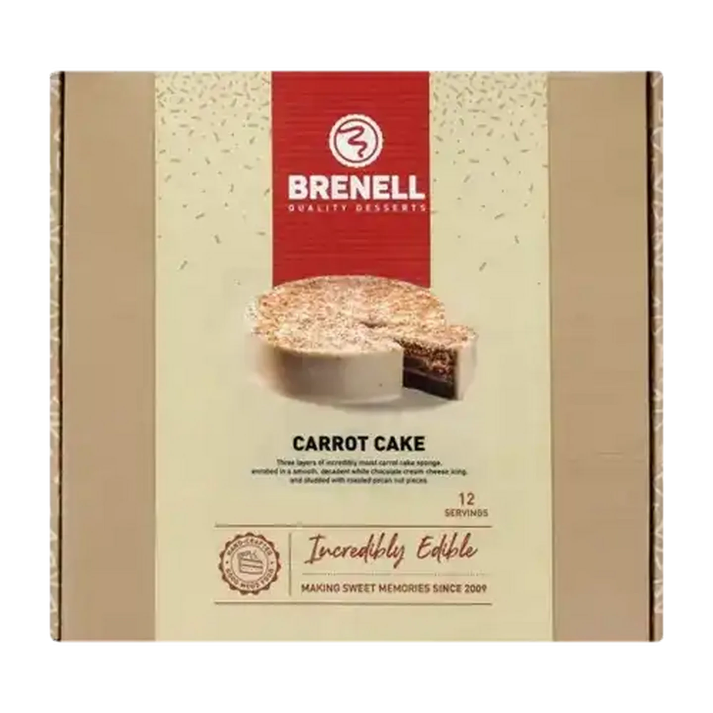 Image of Brenell Frozen Carrot Cake
