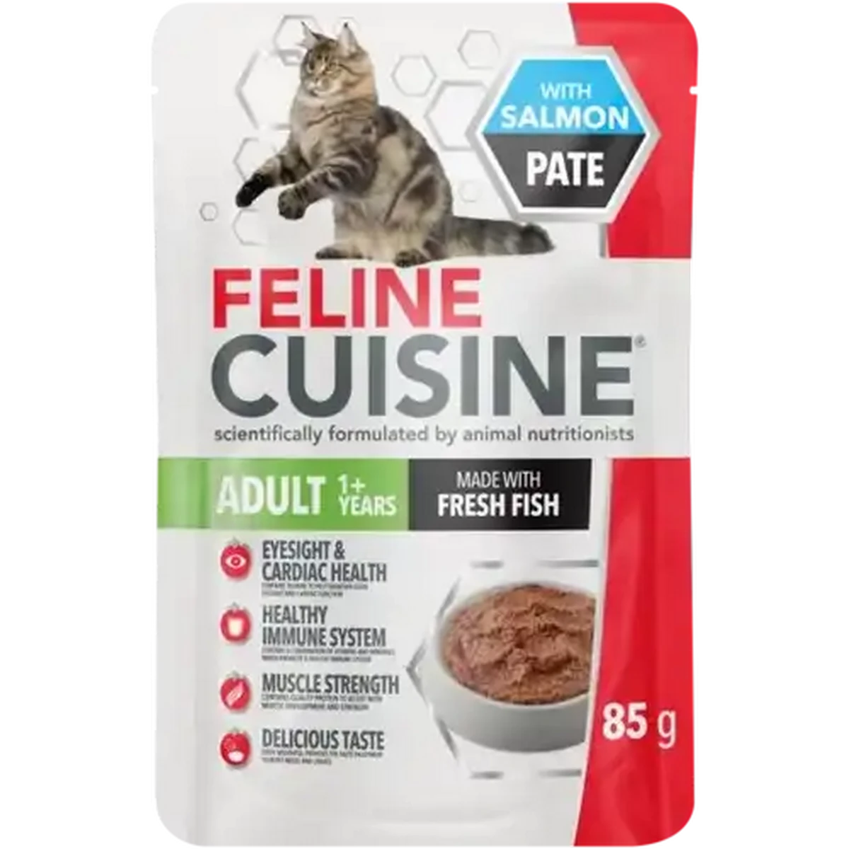 Checkers Sixty60 | Feline Cuisine Salmon Pate Adult Wet Cat Food 85g