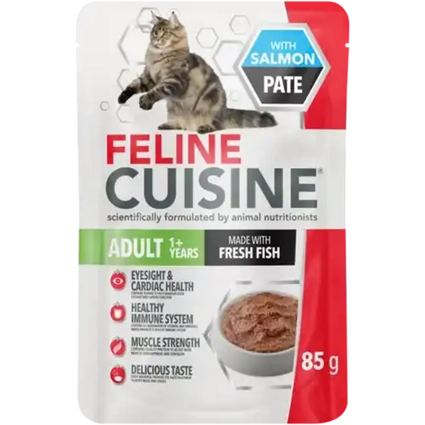 Checkers Sixty60 | Feline Cuisine Salmon Pate Adult Wet Cat Food 85g