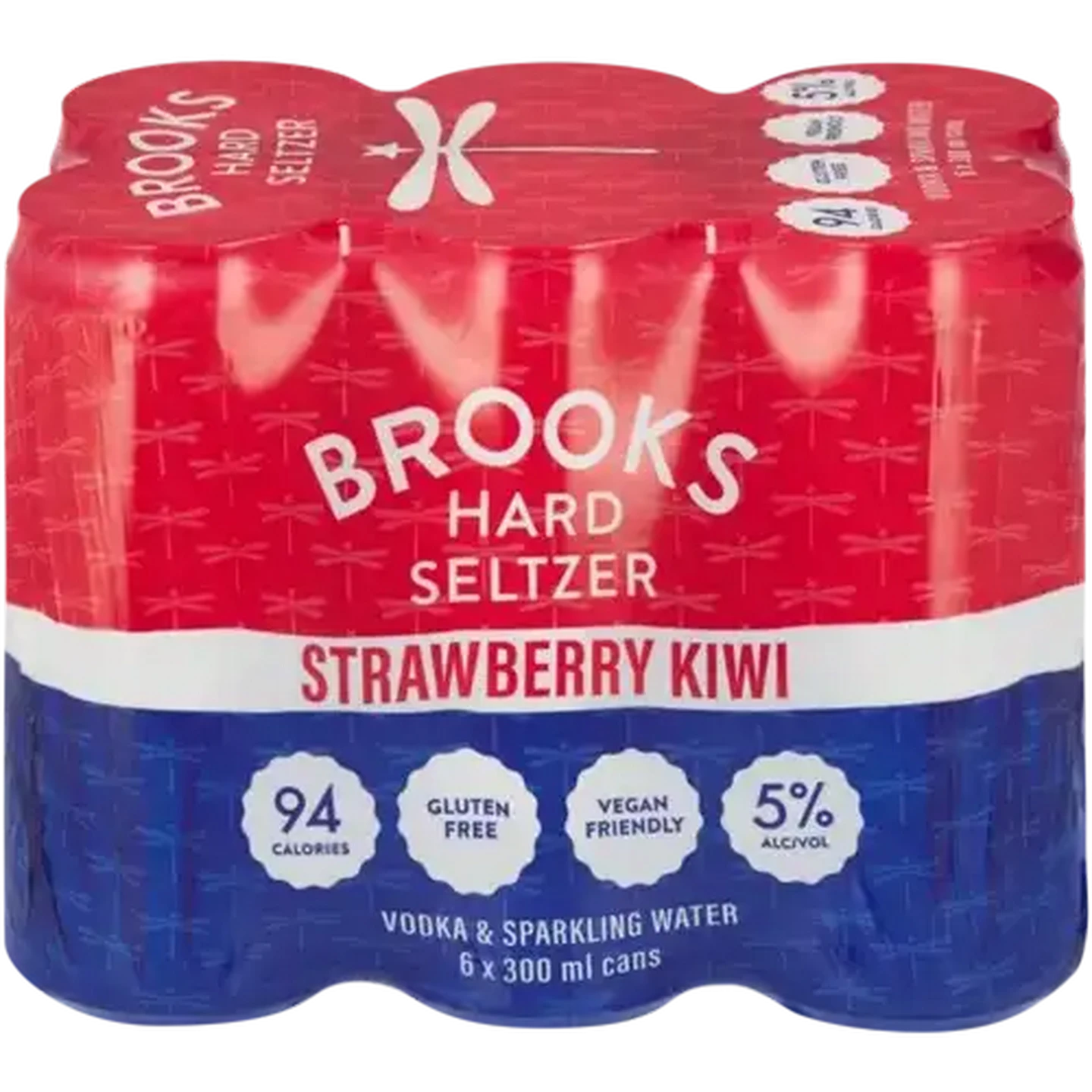 Checkers Sixty60 | Brooks Strawberry Kiwi Flavoured Hard Seltzer