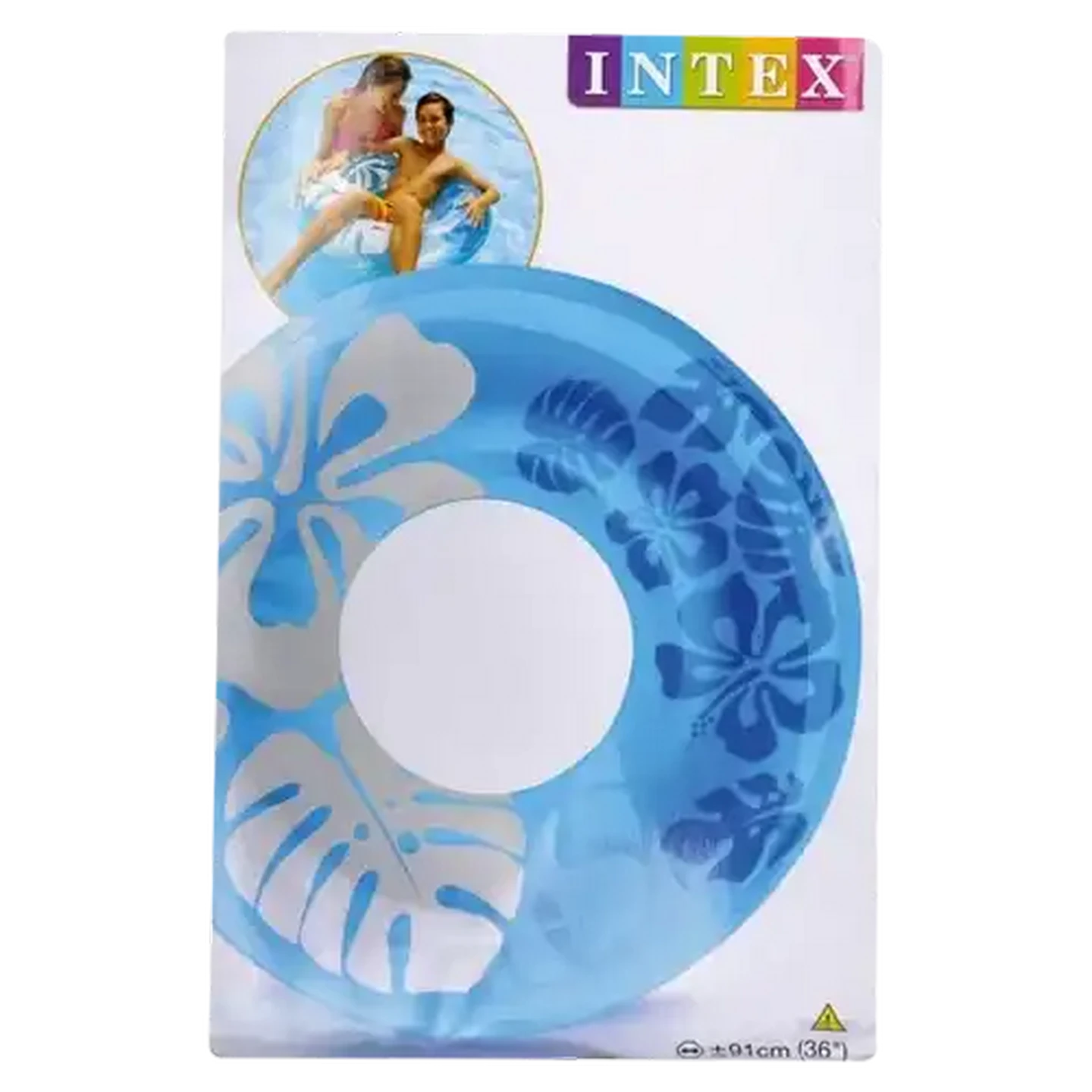Image of Intex Clear Colour Tube 91cm (Colour May Vary)