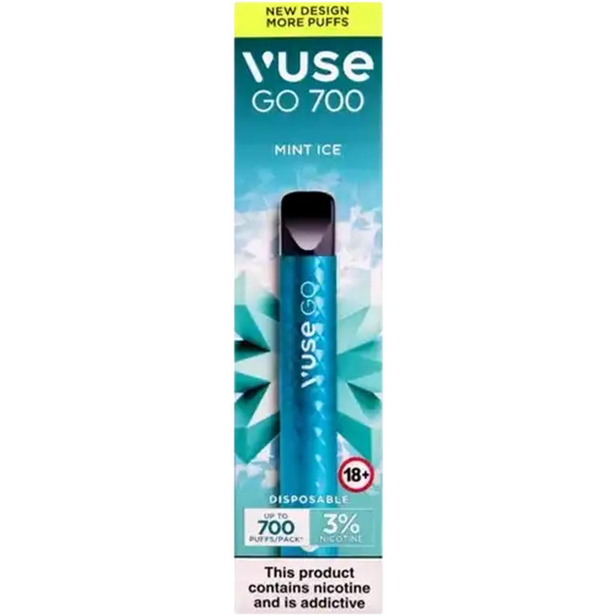 Checkers Sixty60 | Vuse Go 700 Mint Ice 3% Disposable Vape 2ml  (Non-Refundable. Non-Returnable.)