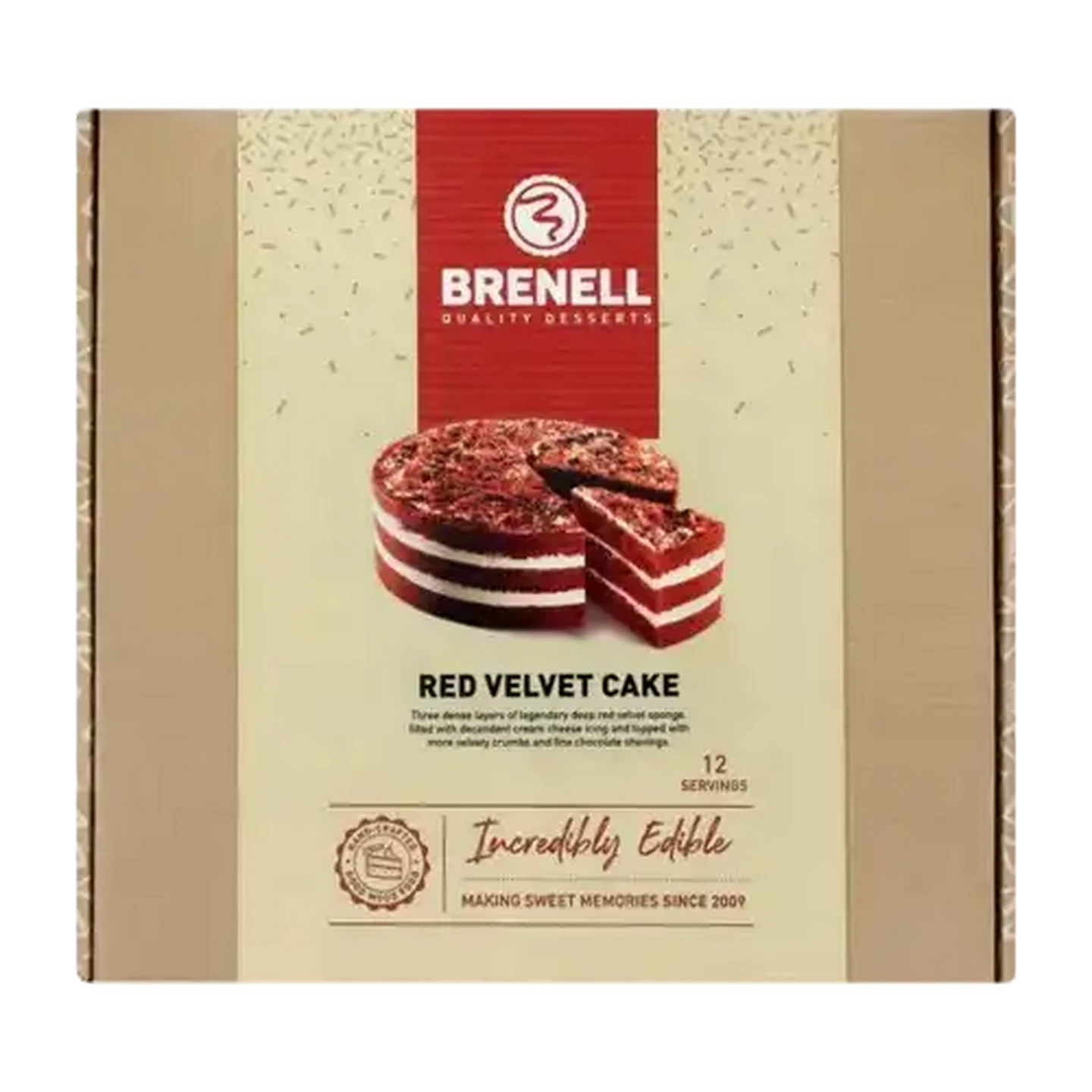 Image of Brenell Frozen Red Velvet Cake
