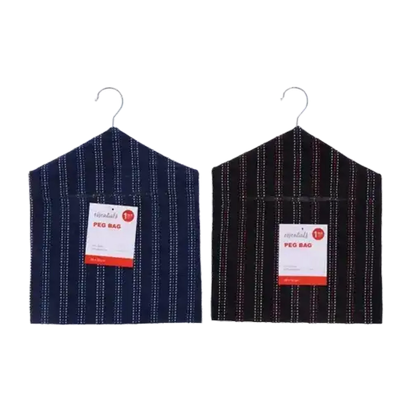 Image of Essentials Jacquard Peg Bag 28 x 32cm (Colour May Vary)