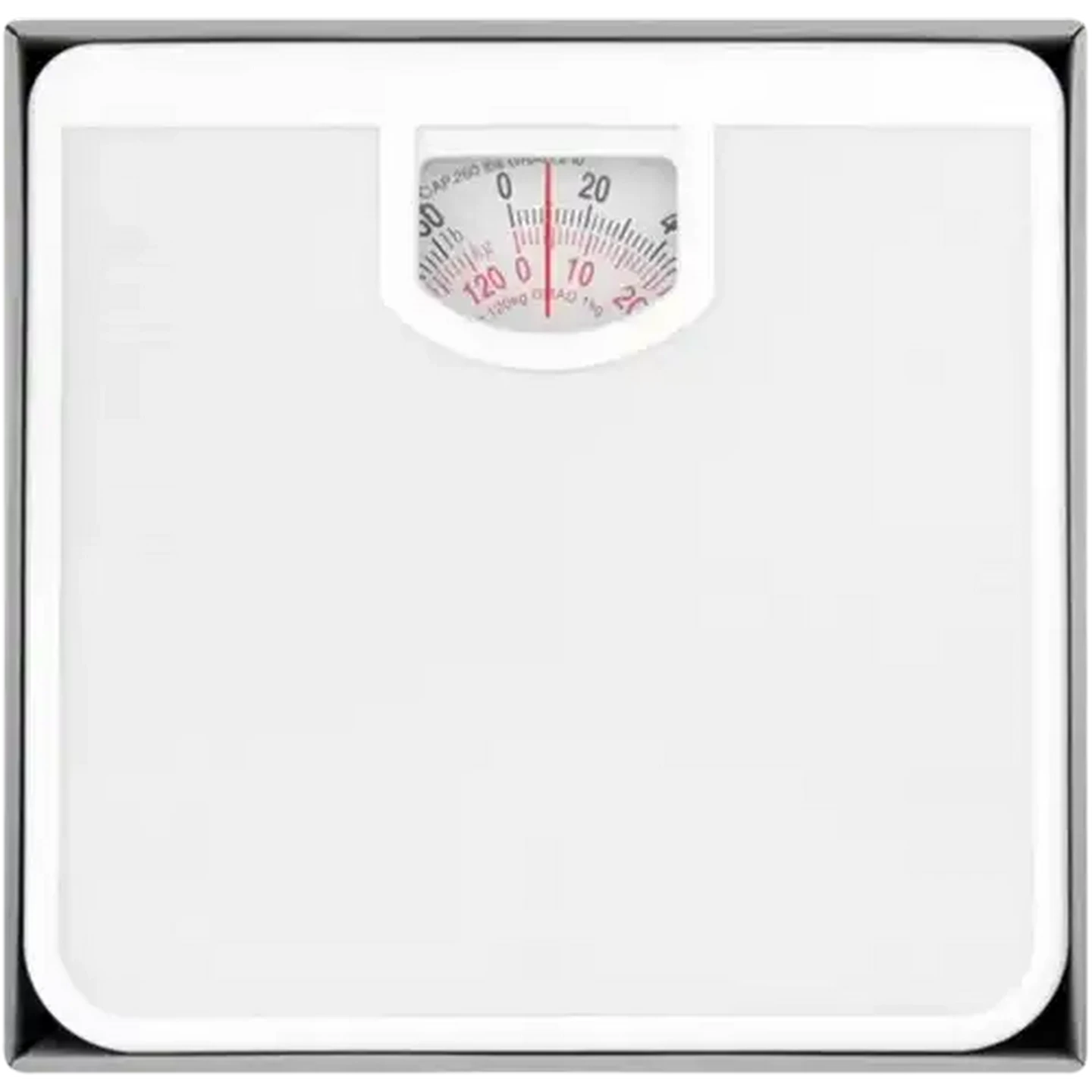 Image of My Personal Scale White & Grey Mechanical Bathroom Scale