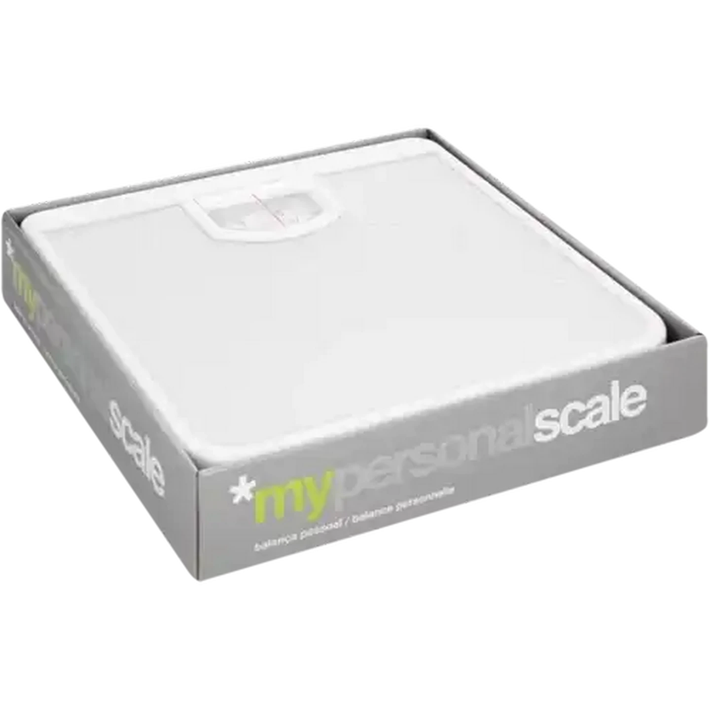 Image of My Personal Scale White & Grey Mechanical Bathroom Scale